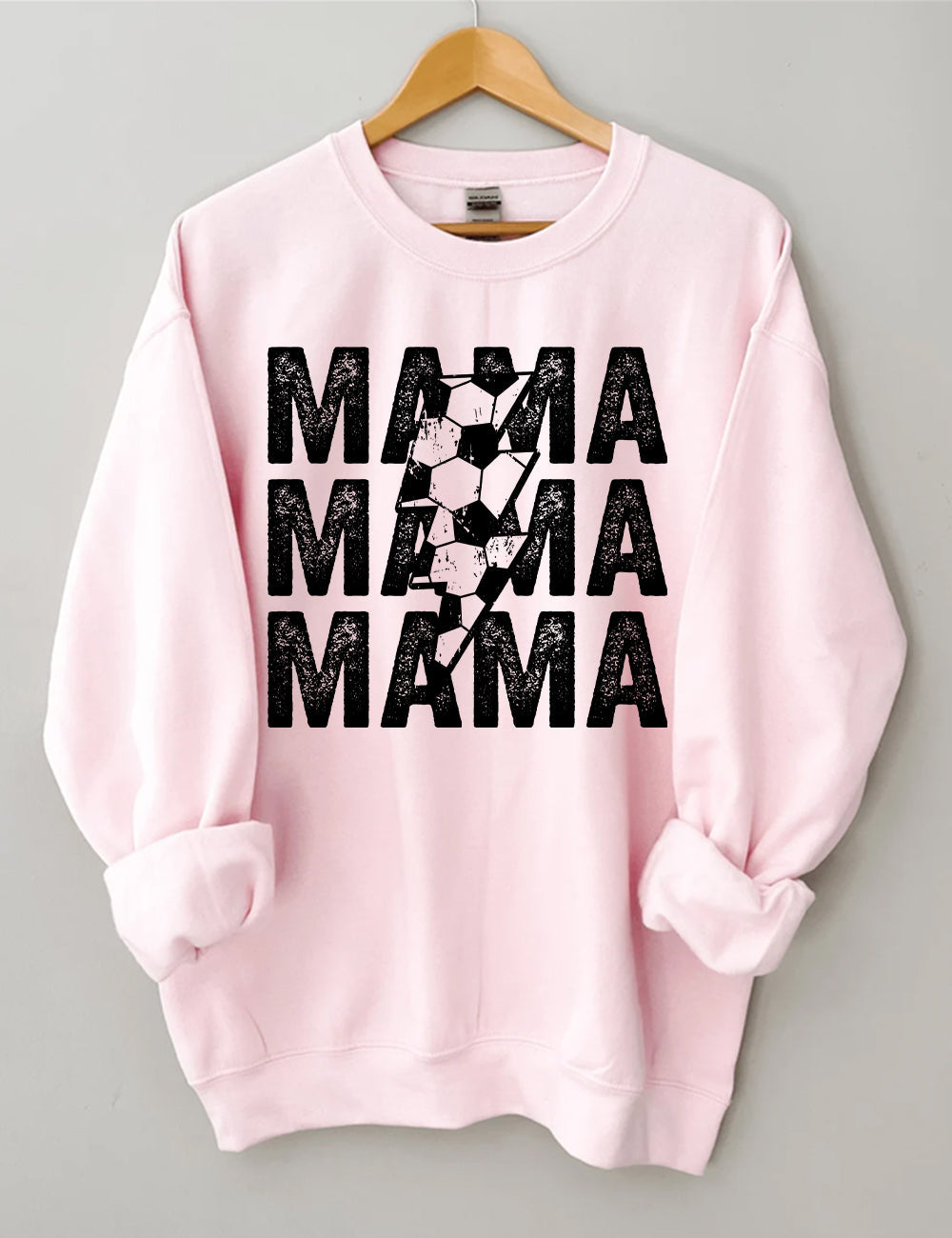 Soccer Mom Custom Number Sweatshirt