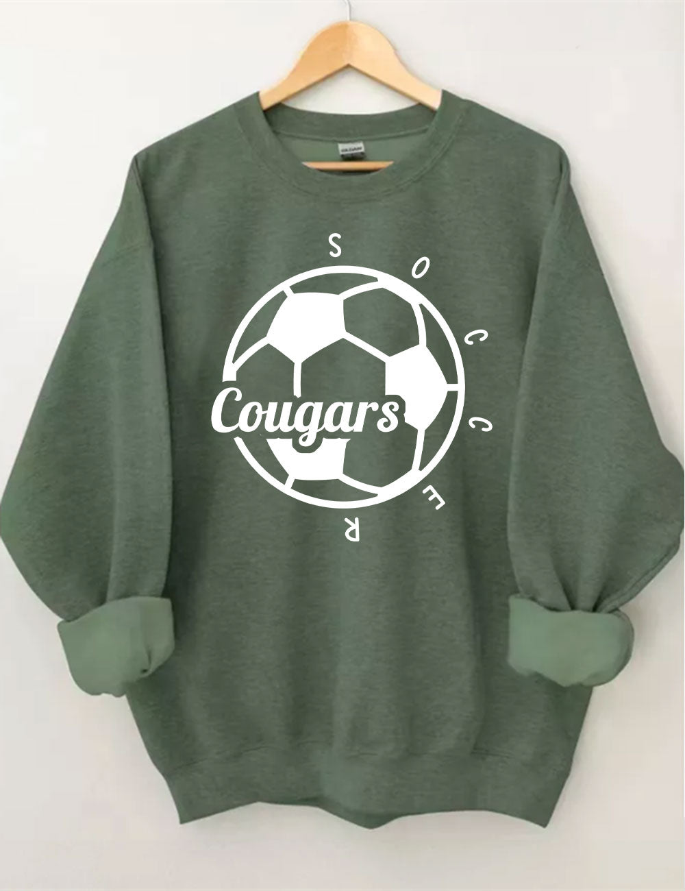 Custom  Name Soccer Sweatshirt