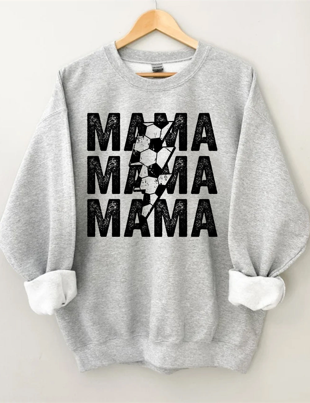 Soccer Mom Custom Number Sweatshirt