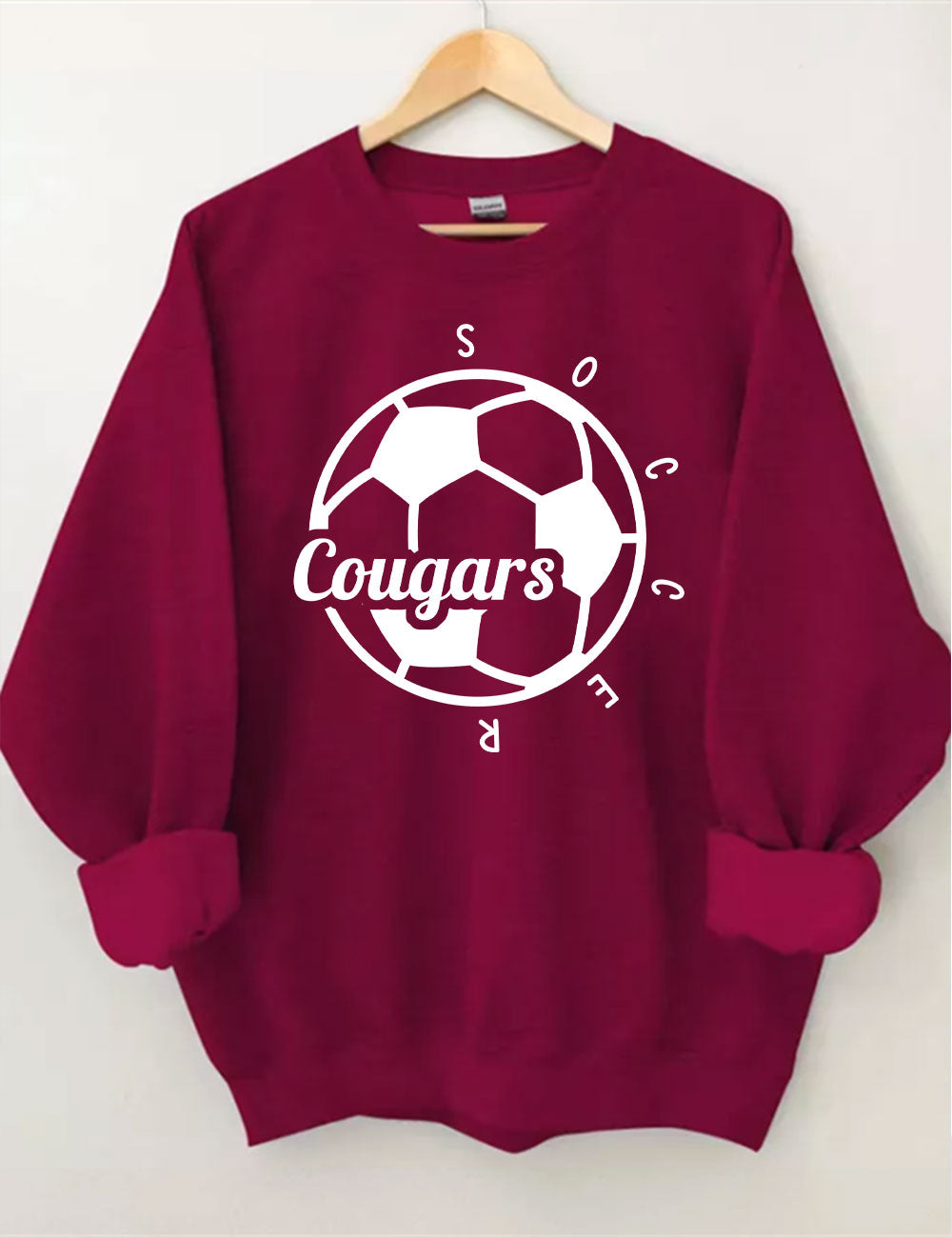 Custom  Name Soccer Sweatshirt