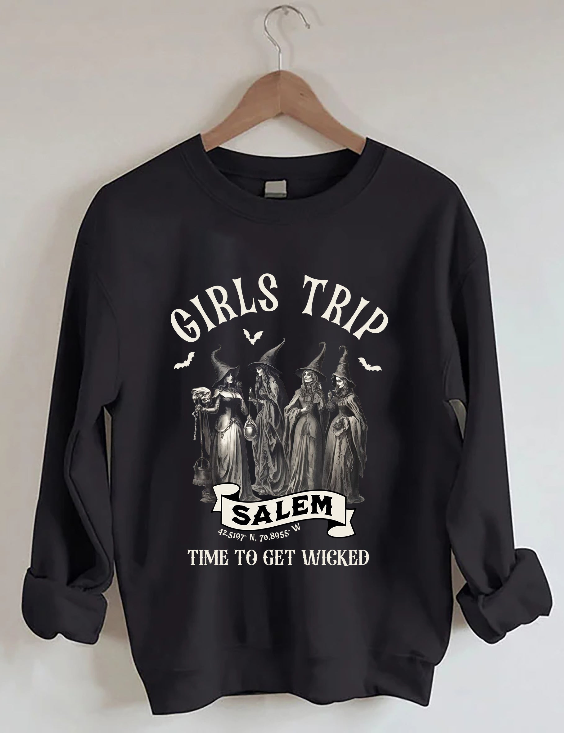 Girls Trip Salem Massachusetts Sweatshirt