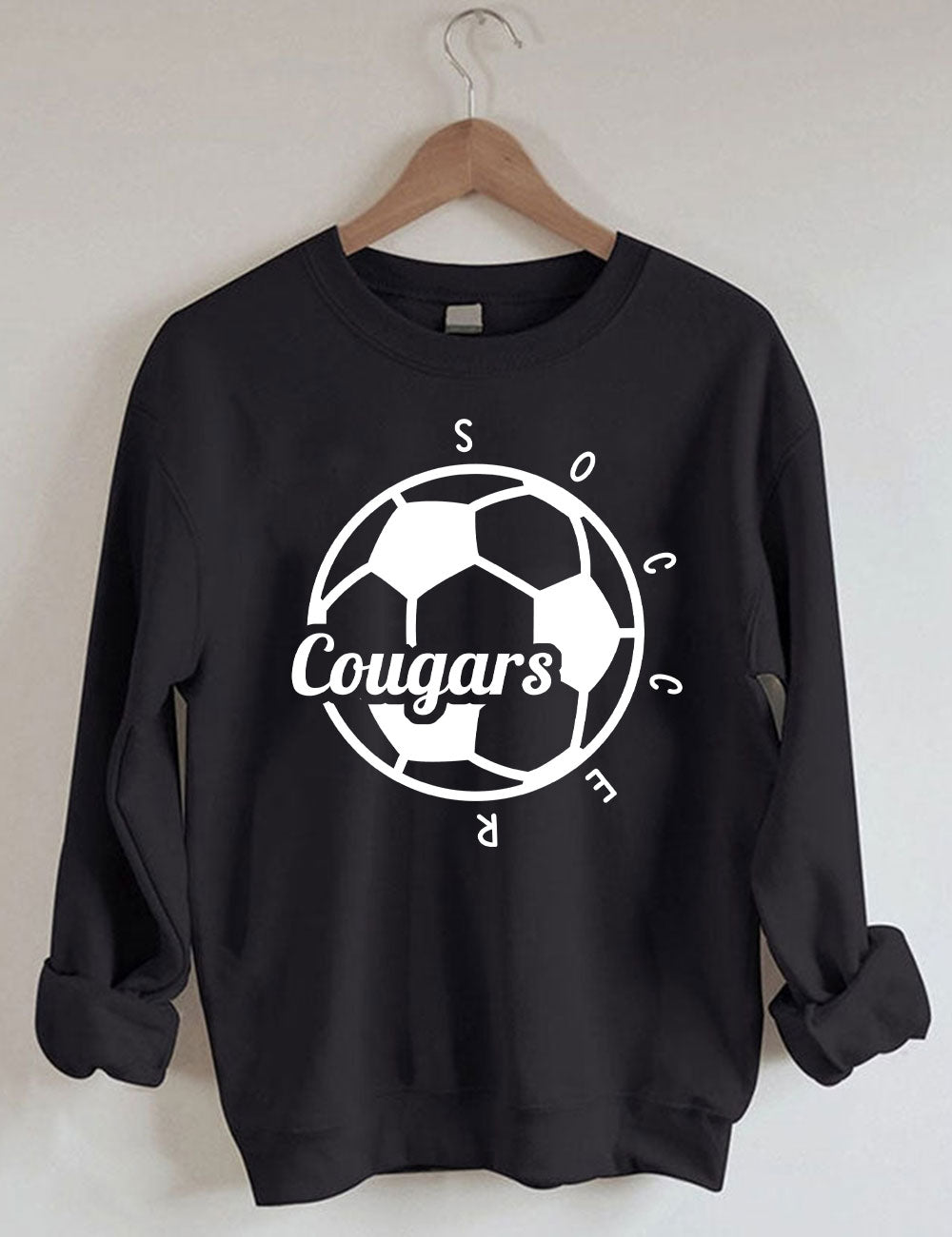 Custom  Name Soccer Sweatshirt