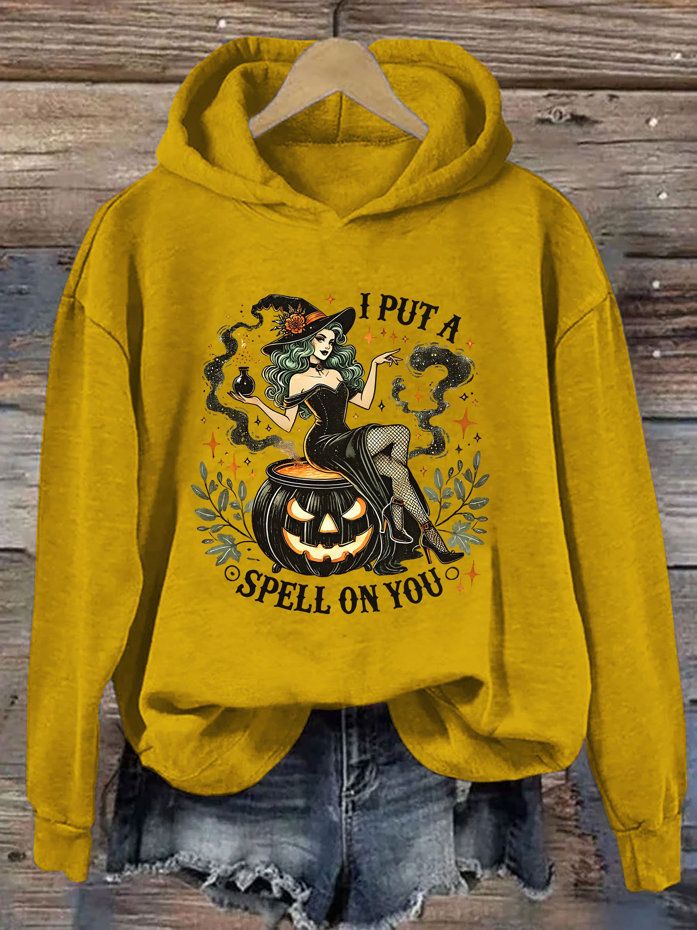 Witchy Halloween Hoodie