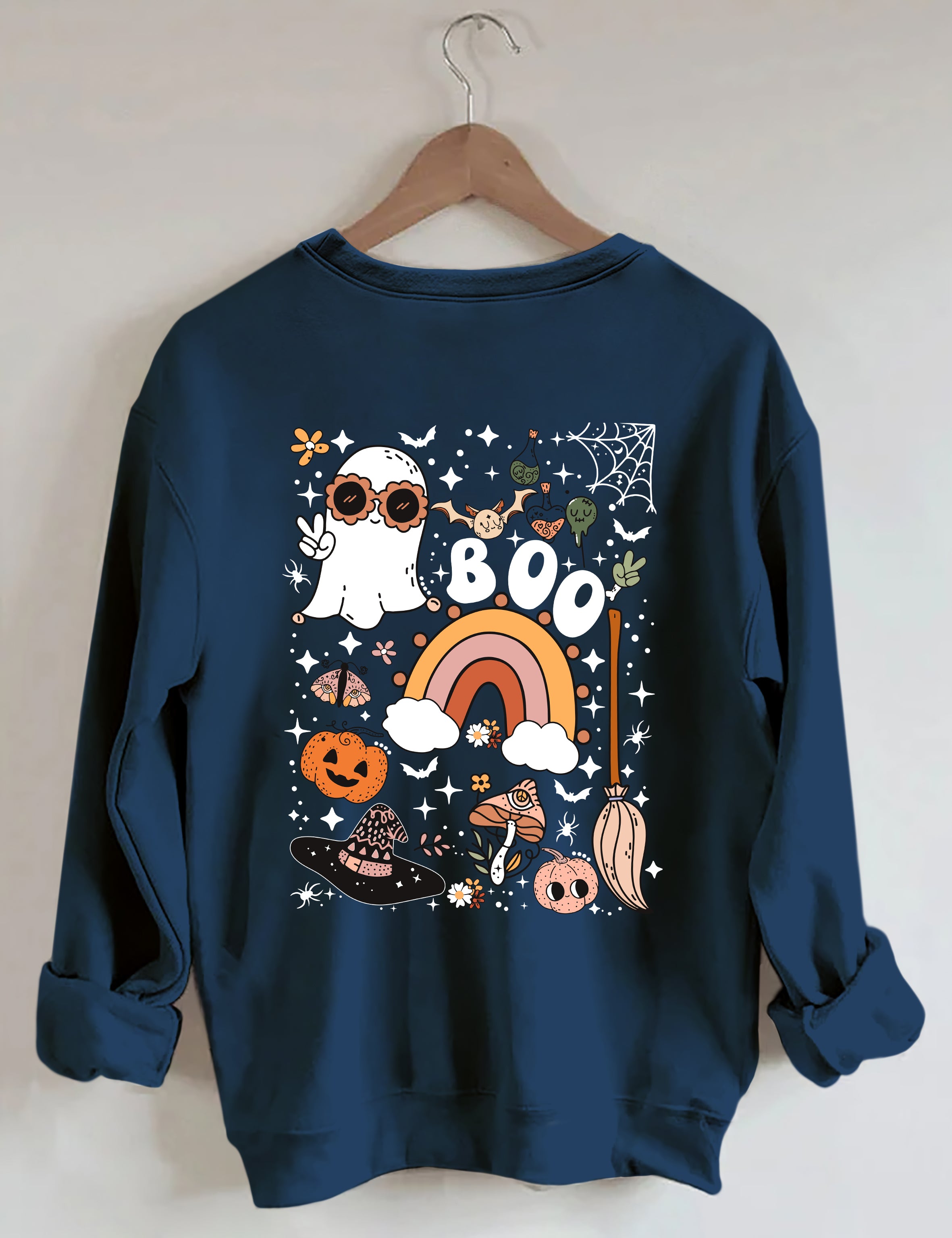 Cute Ghost Halloween Sweatshirt