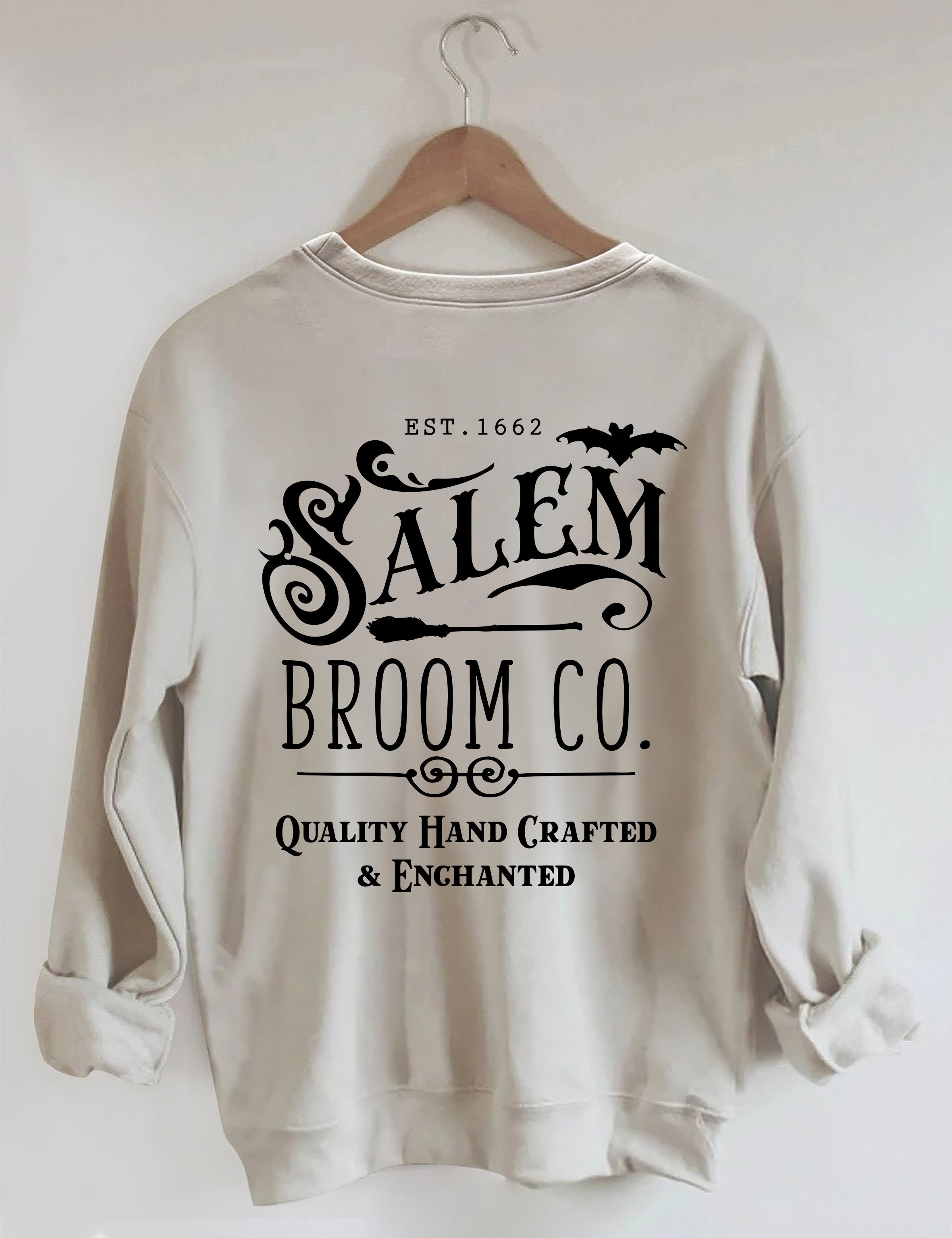 Salem Broom Co Halloween Sweatshirt