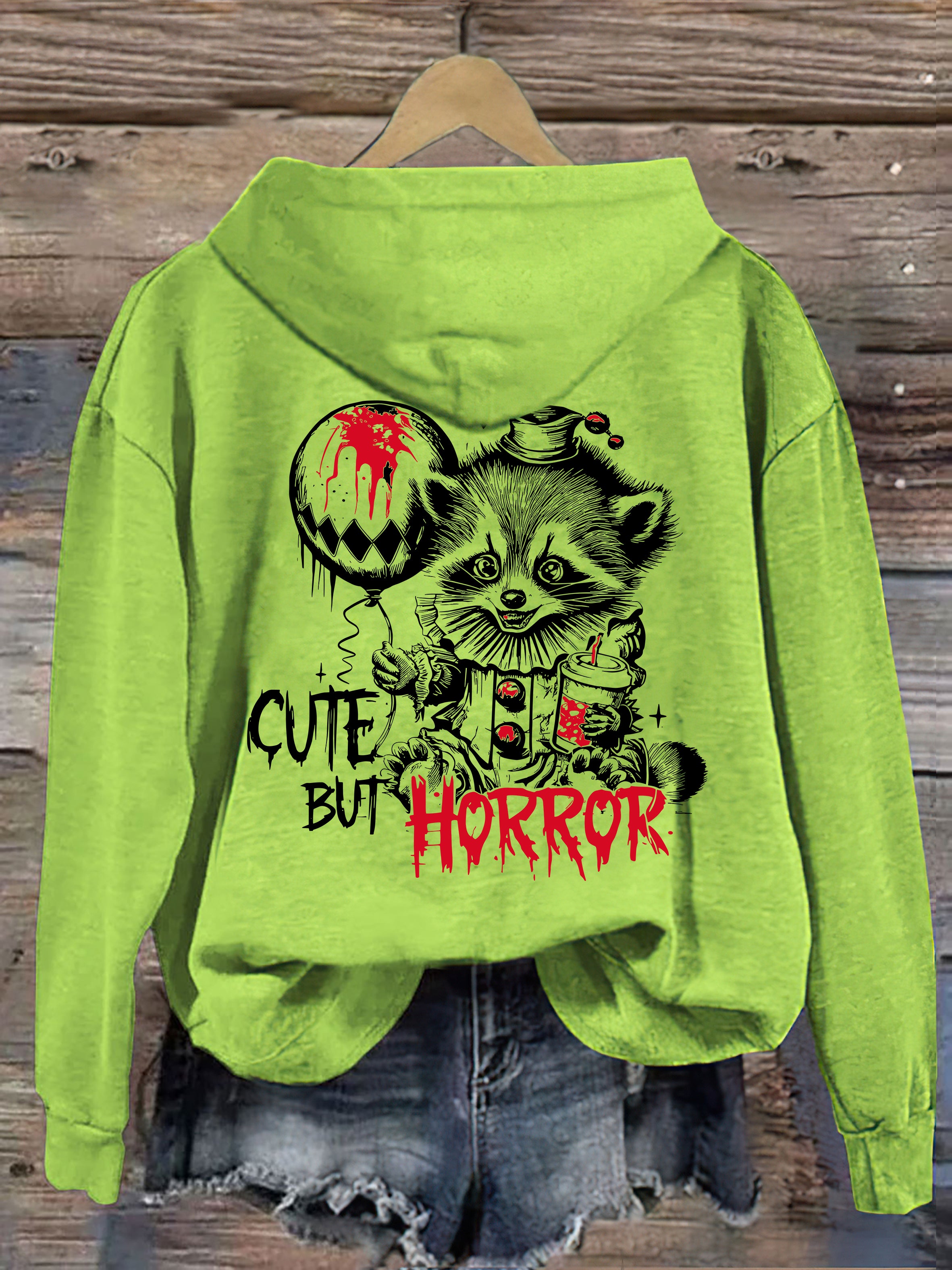 Cute But Horror Halloween Hoodie