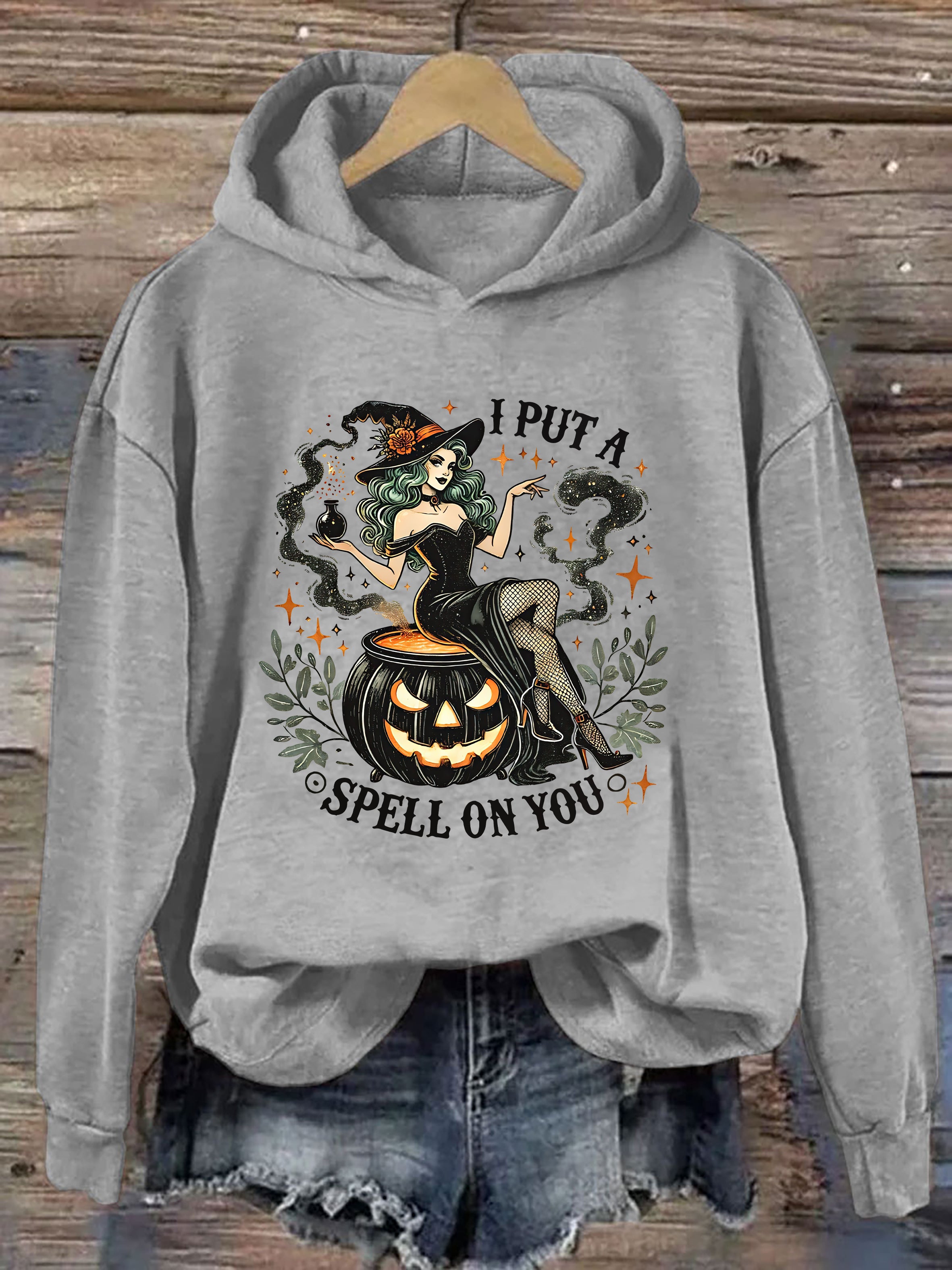 Witchy Halloween Hoodie