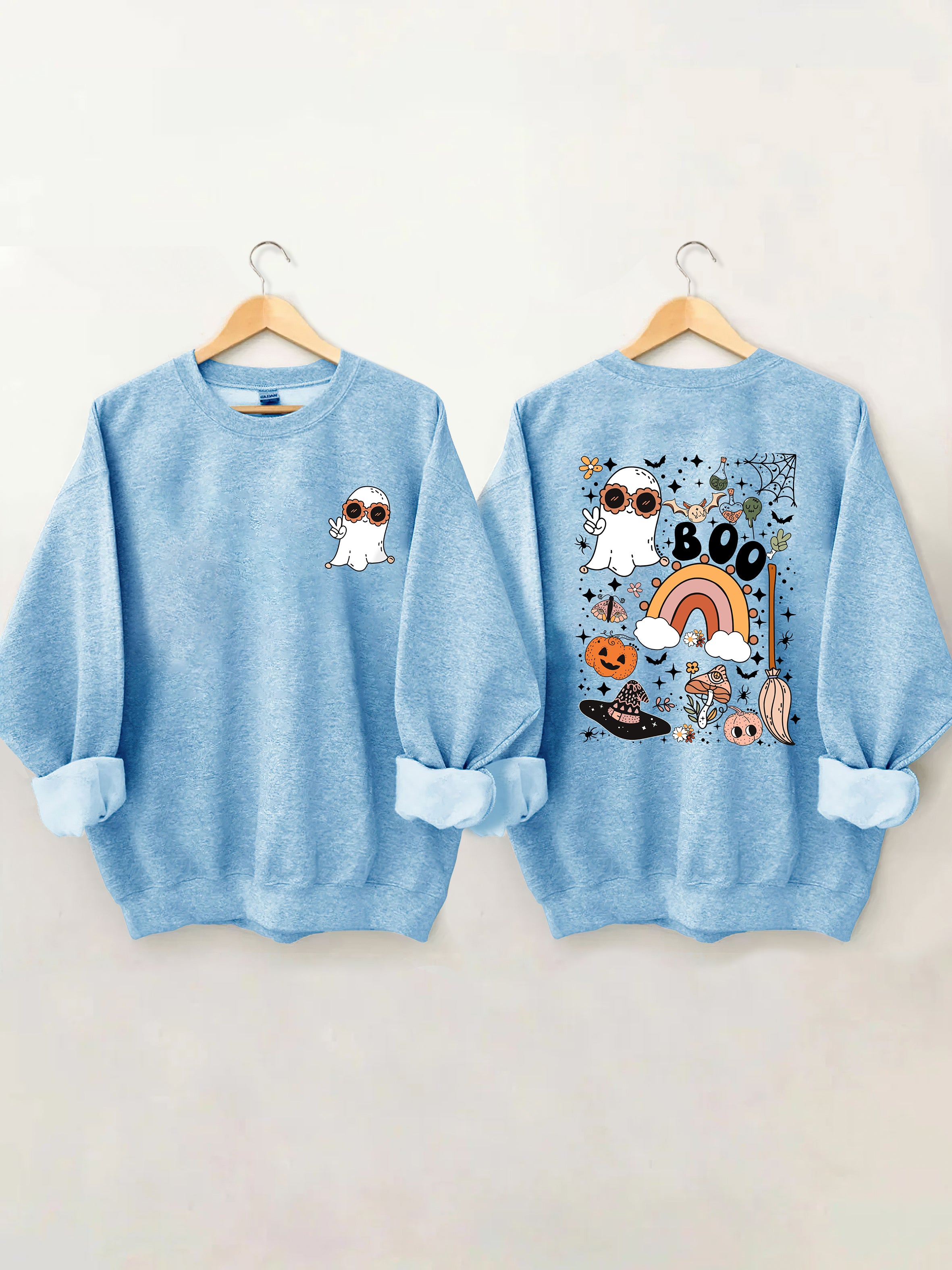 Cute Ghost Halloween Sweatshirt