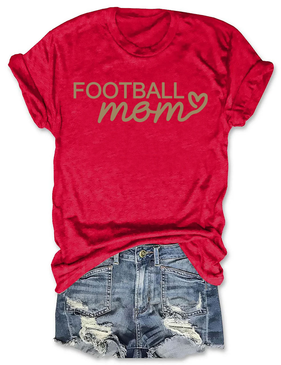 Football Mom Custom T-shirt