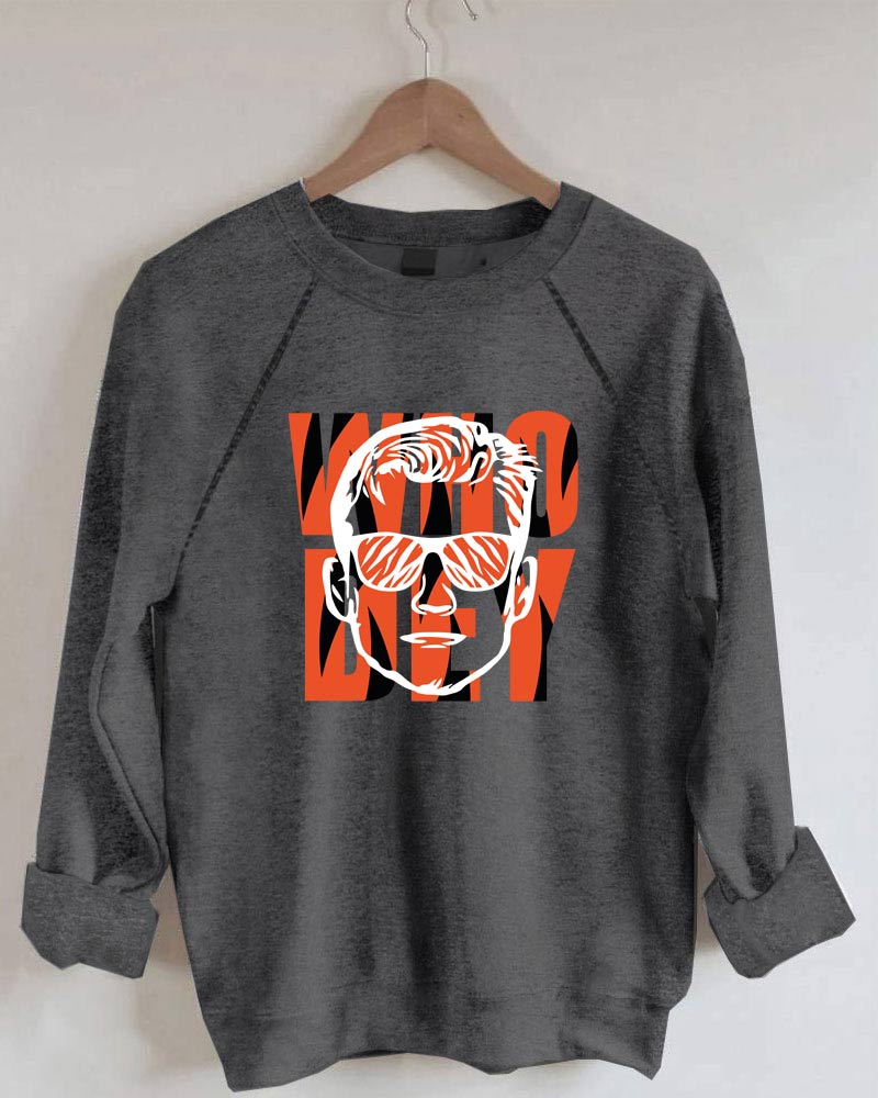 Who Dey Joe Burrow Sweatshirt