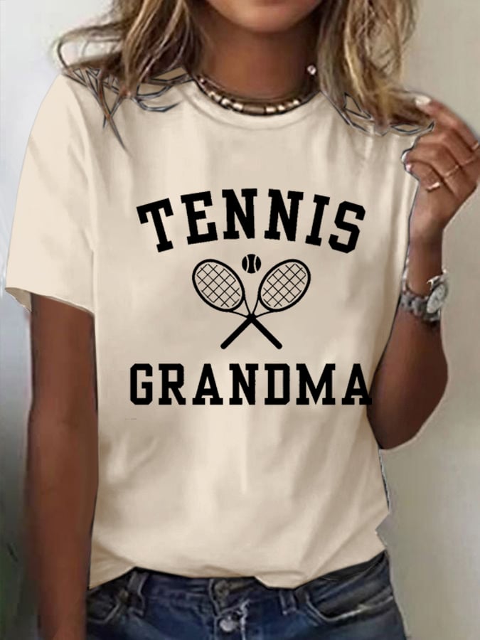 Women's Apres Tennis Print T-shirt