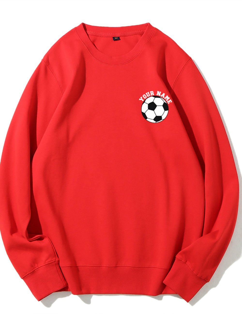 Soccer Ball Custom Number And Name Sweatshirt