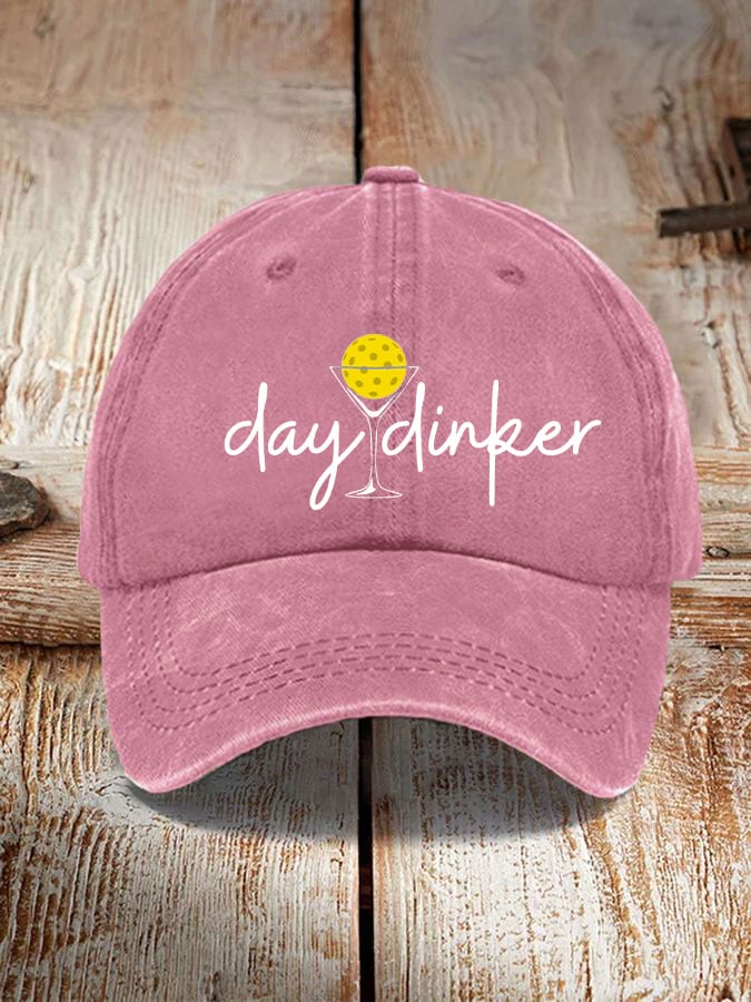 day dinker print hat