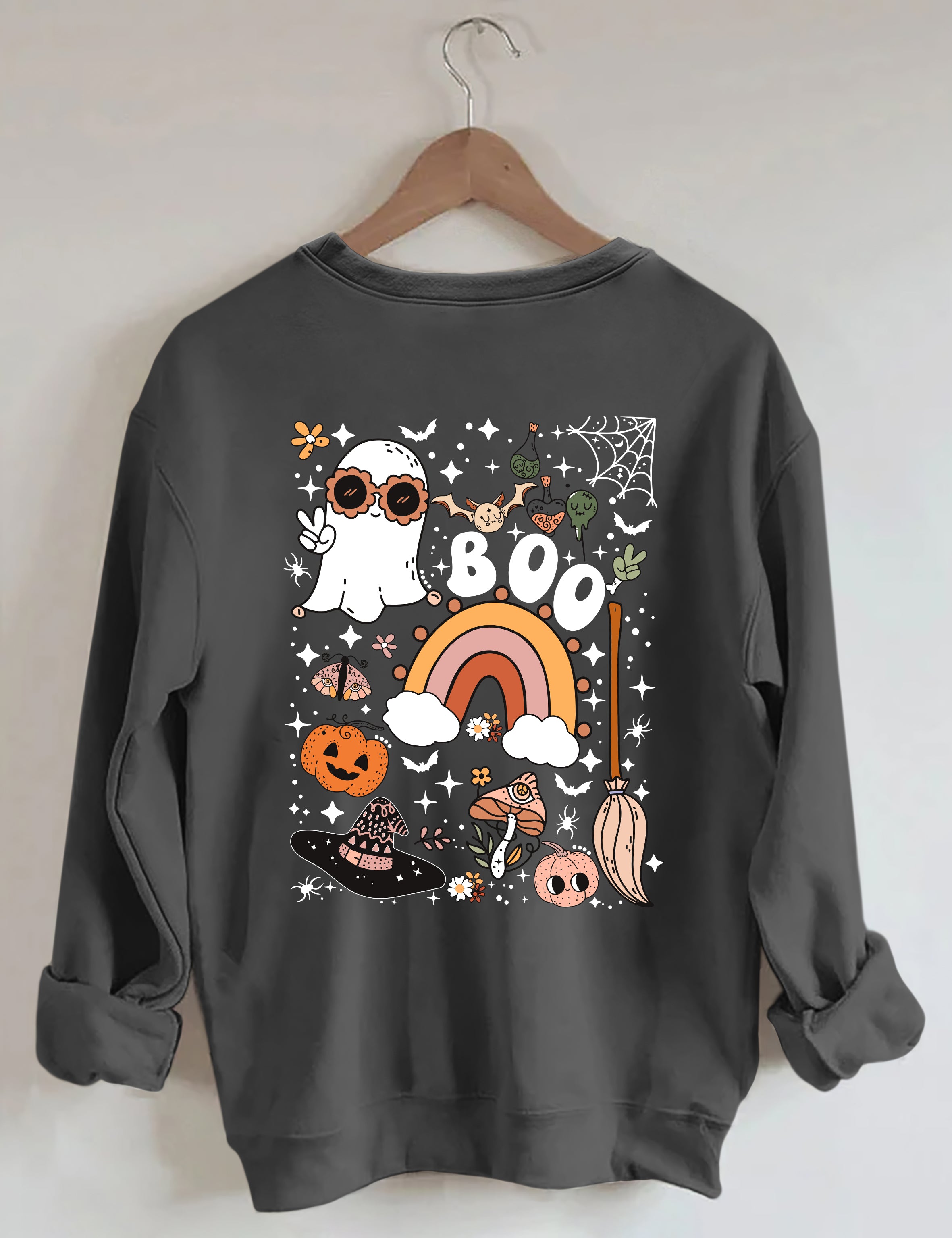 Cute Ghost Halloween Sweatshirt