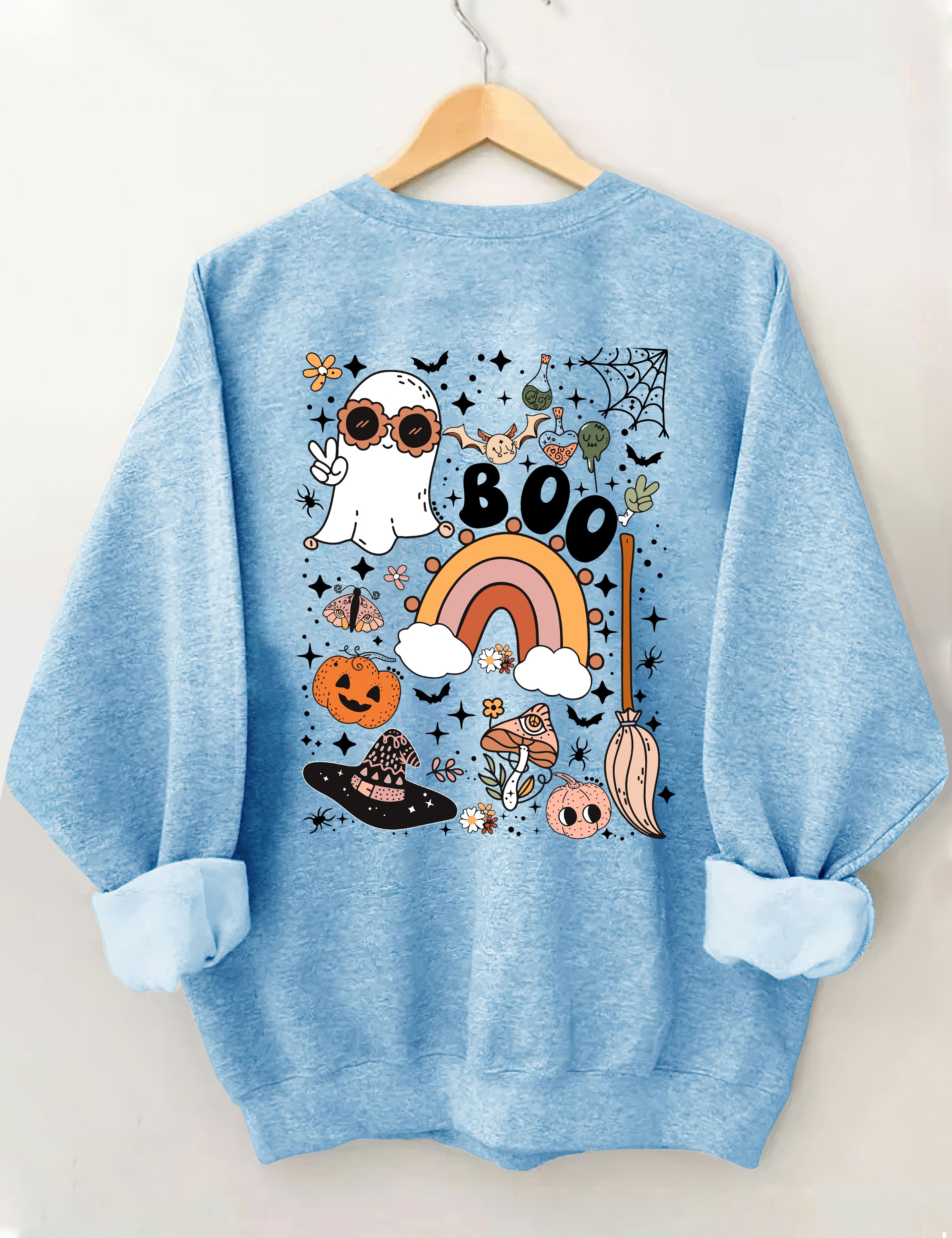 Cute Ghost Halloween Sweatshirt