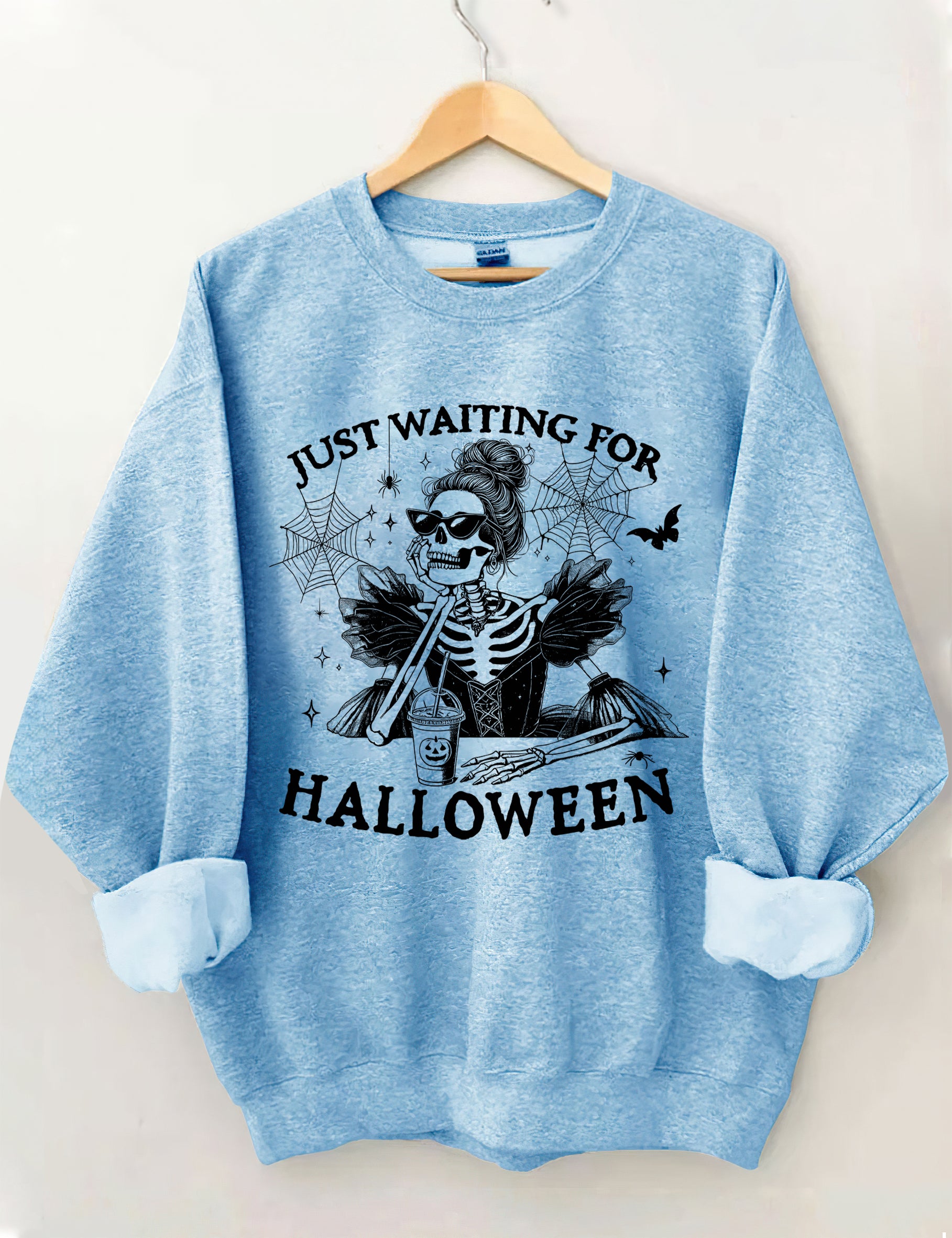 Just Waiting For Halloween Sweatshirt