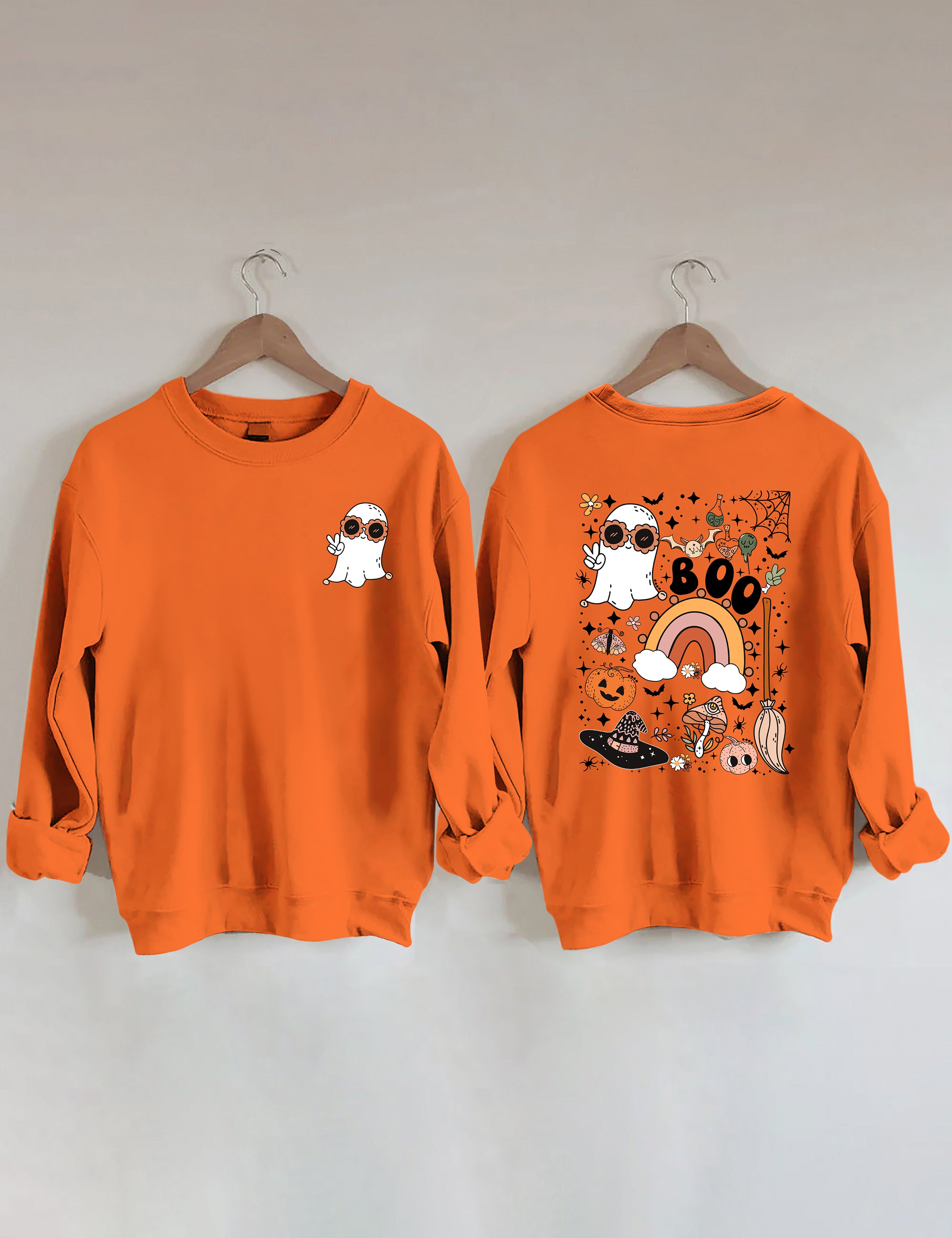 Cute Ghost Halloween Sweatshirt