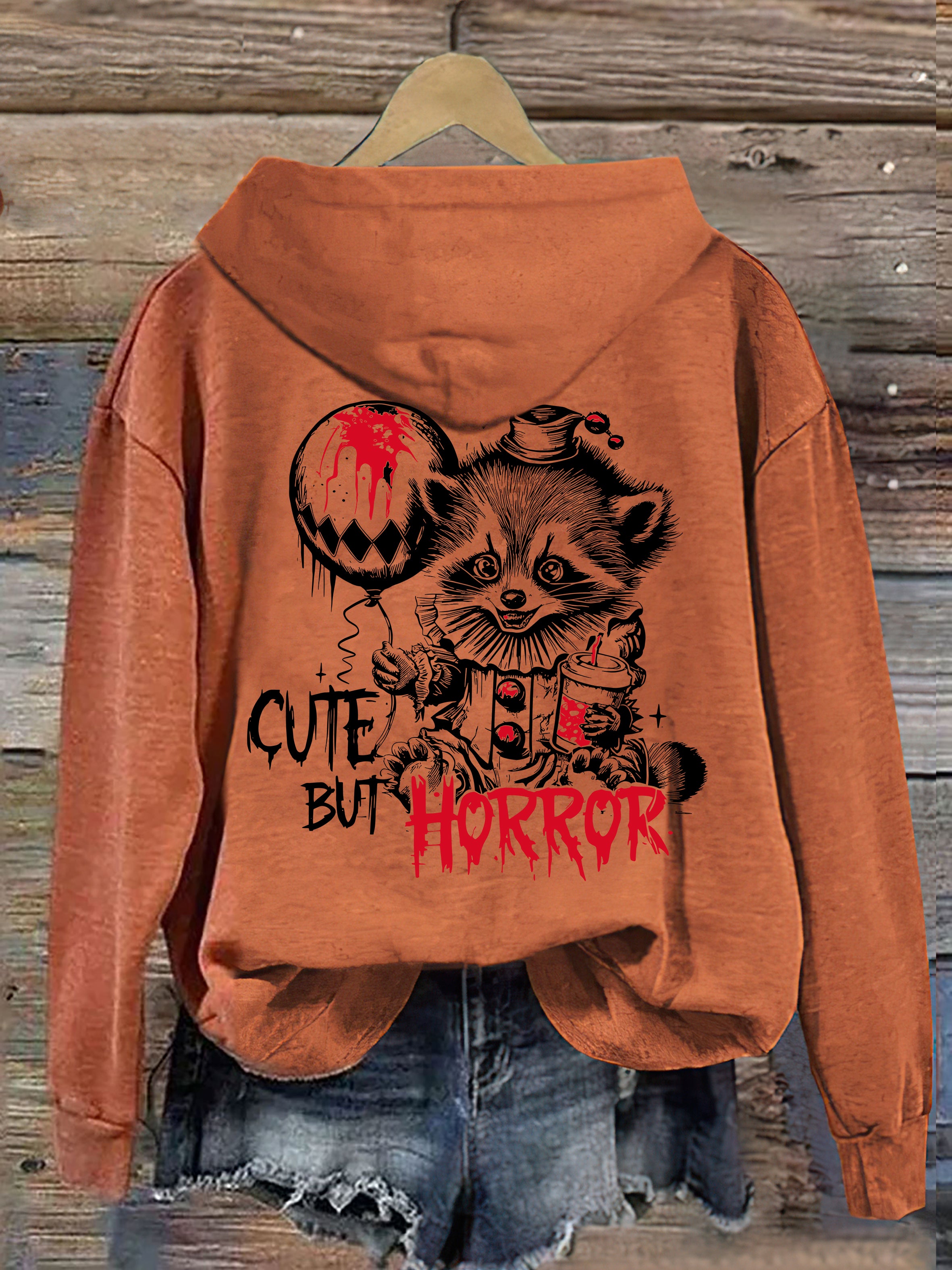 Cute But Horror Halloween Hoodie