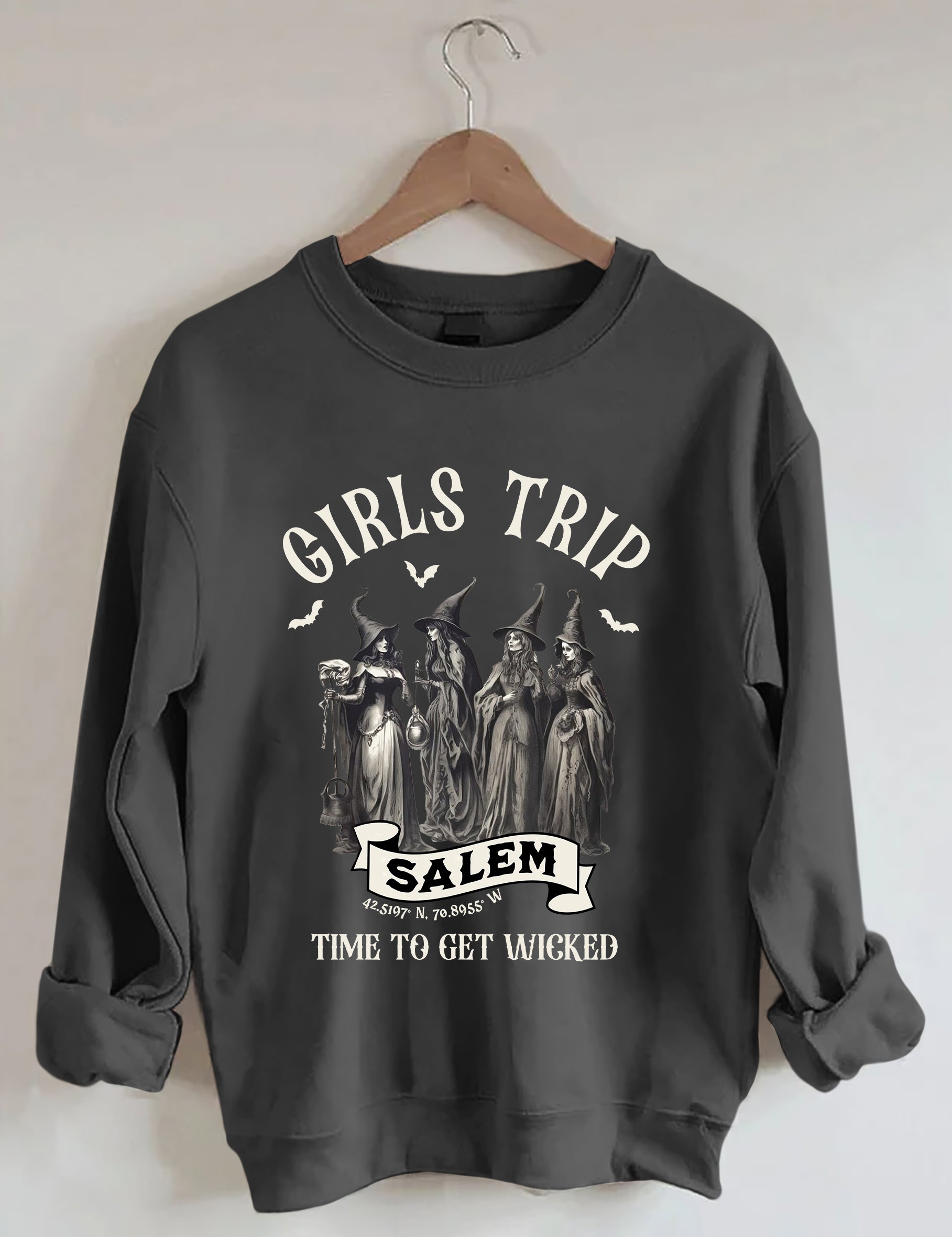 Girls Trip Salem Massachusetts Sweatshirt