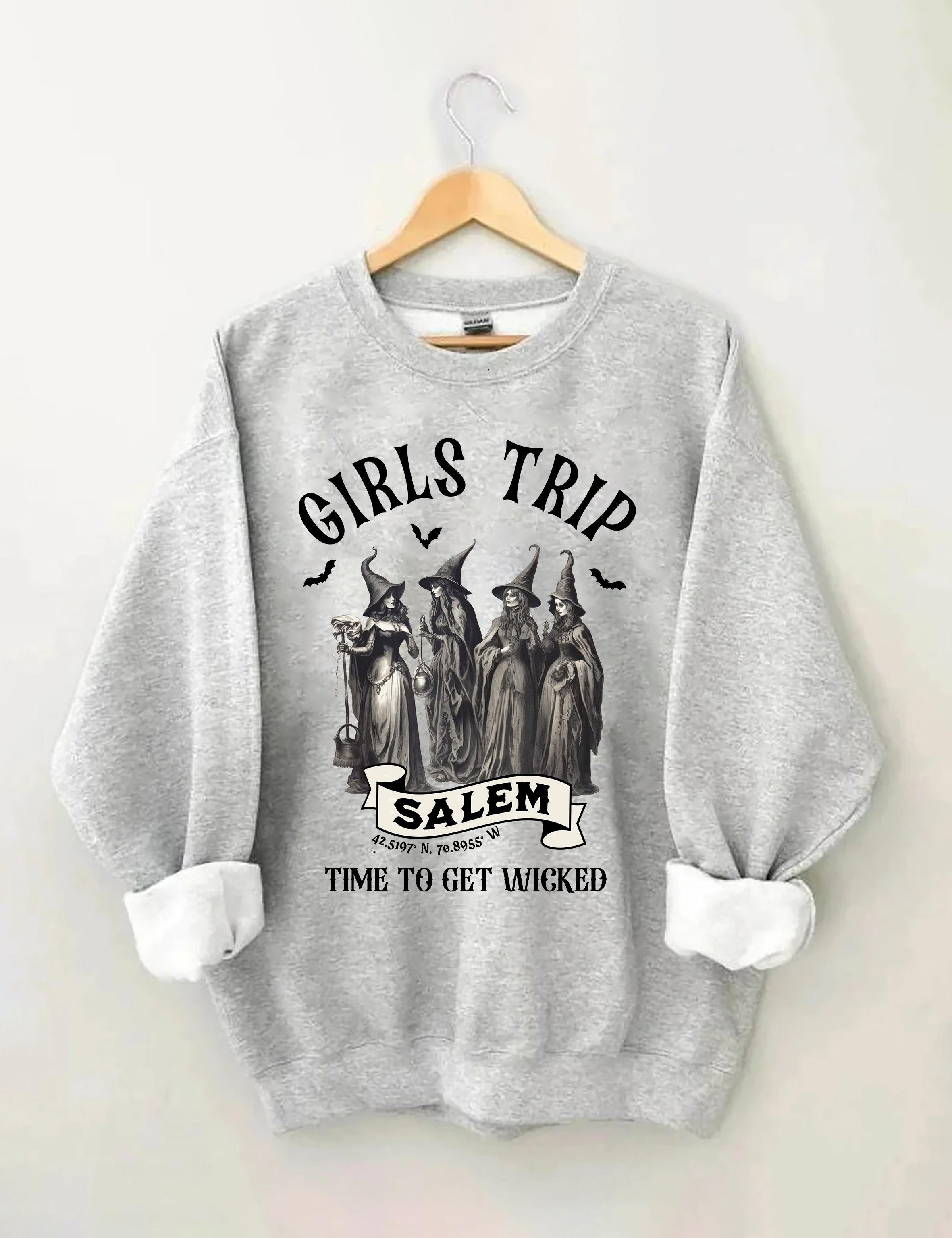 Girls Trip Salem Massachusetts Sweatshirt