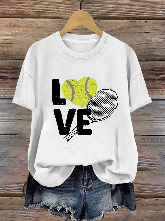 Women's Apres Tennis Print T-shirt