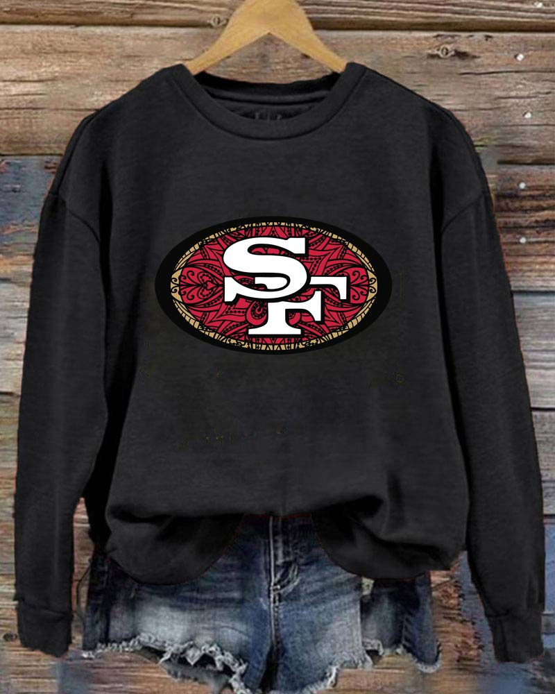 San Francisco Football Crewneck Sweatshirt