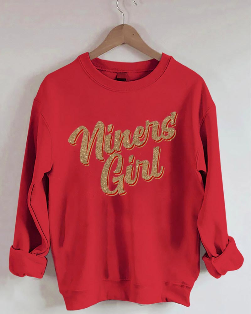 Niners Girl Crewneck Sweatshirt