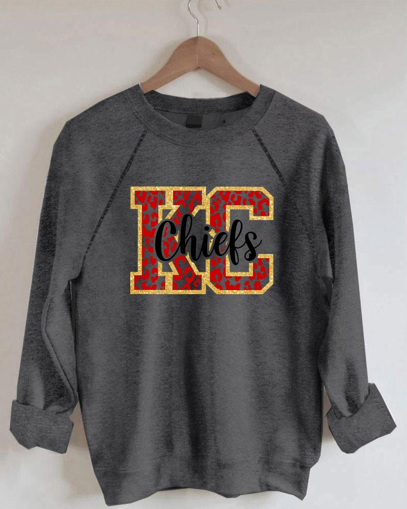 KC Chiefs Football Sweatshirt