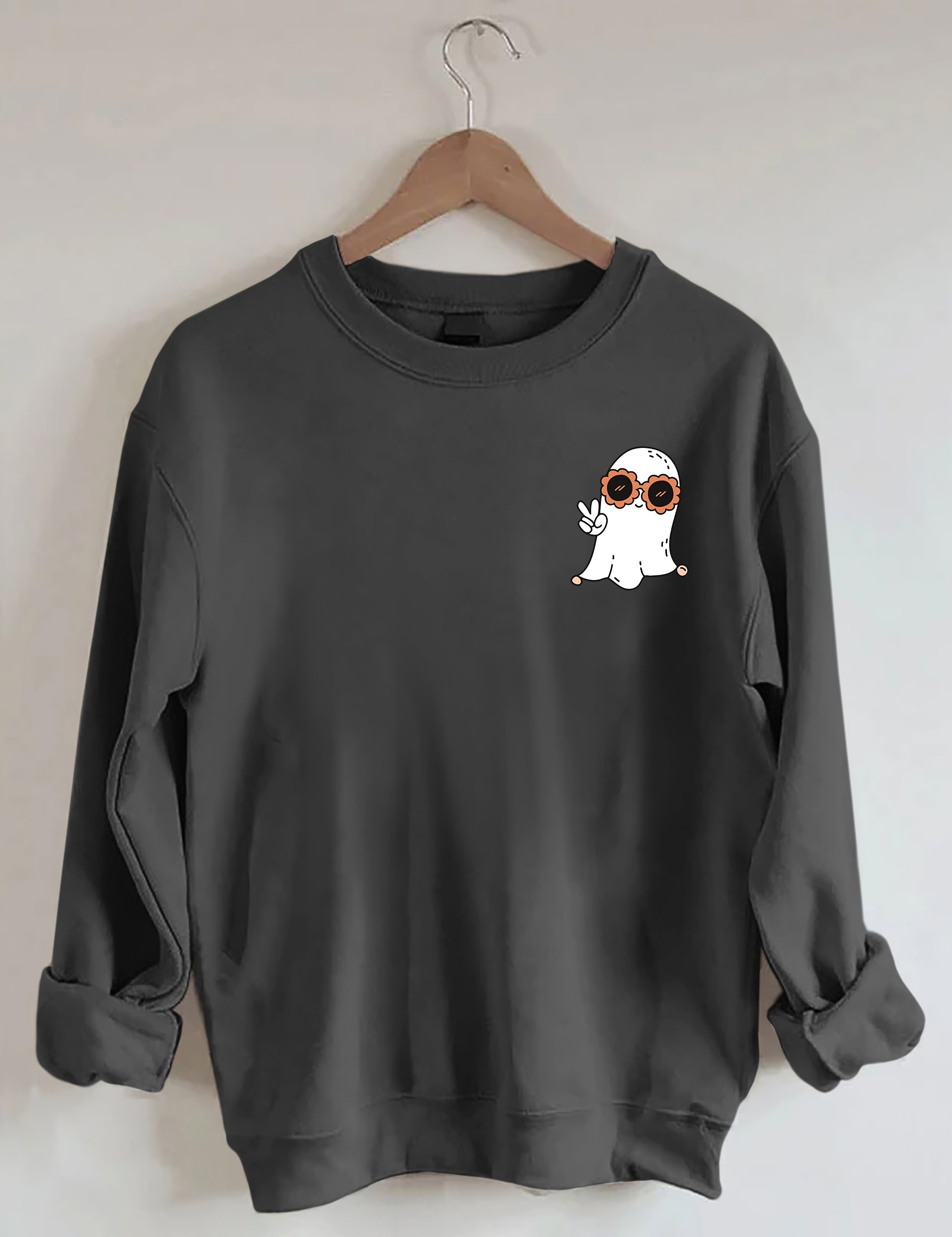 Cute Ghost Halloween Sweatshirt