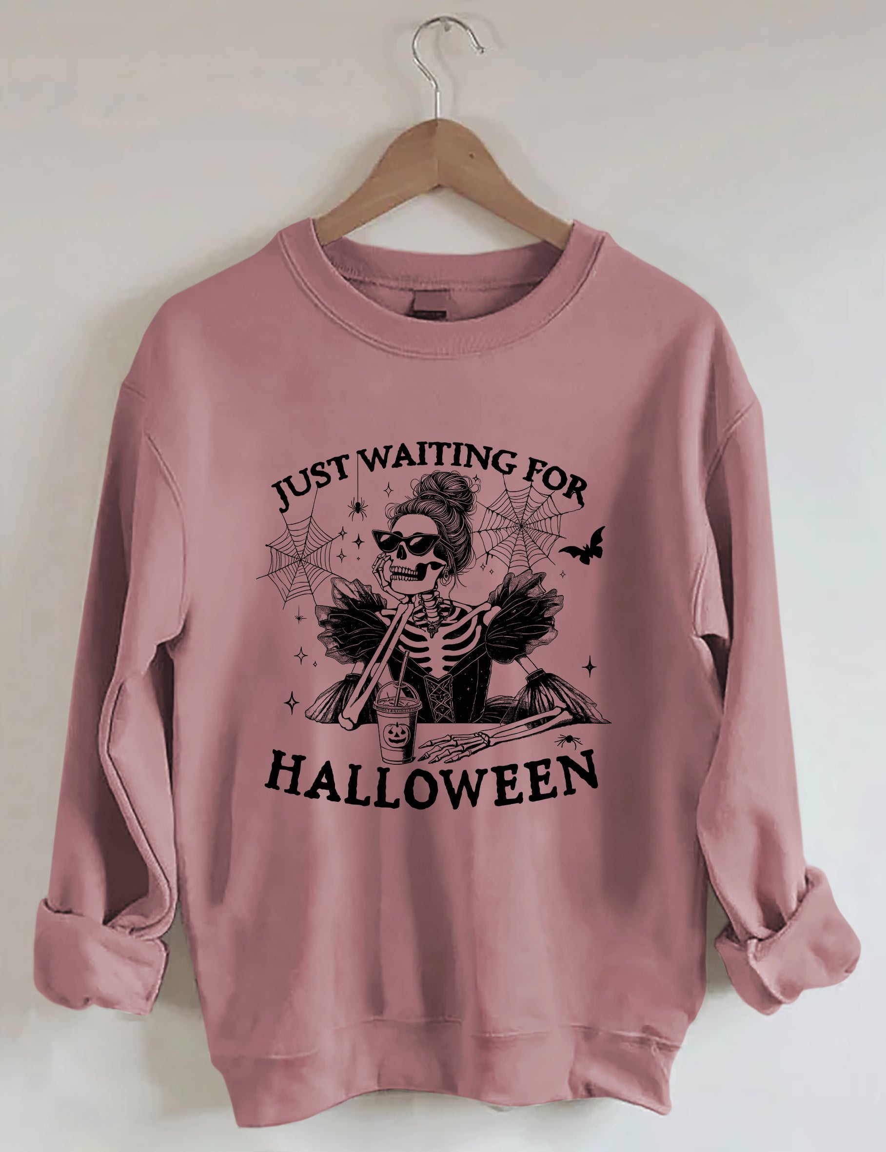 Just Waiting For Halloween Sweatshirt