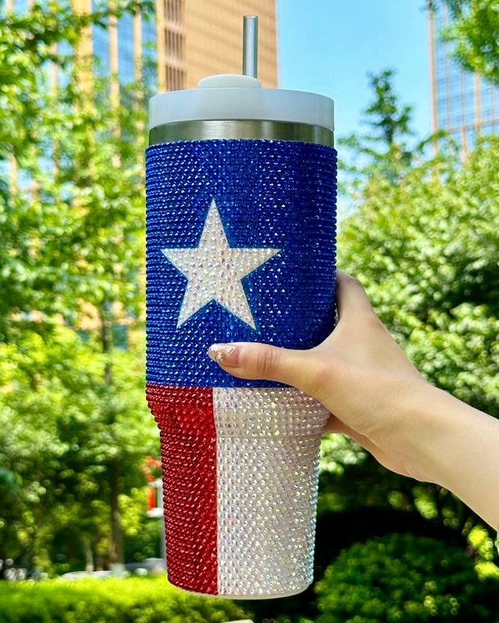 40 Oz. Crystal TEXAS Tumbler