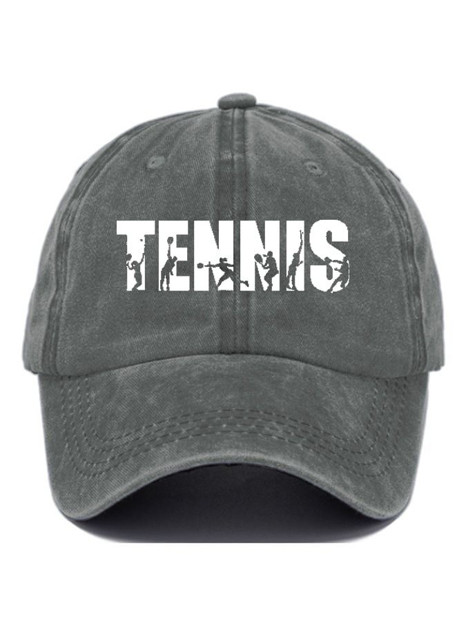 Women's Funny Tennis Print Baseball Cap