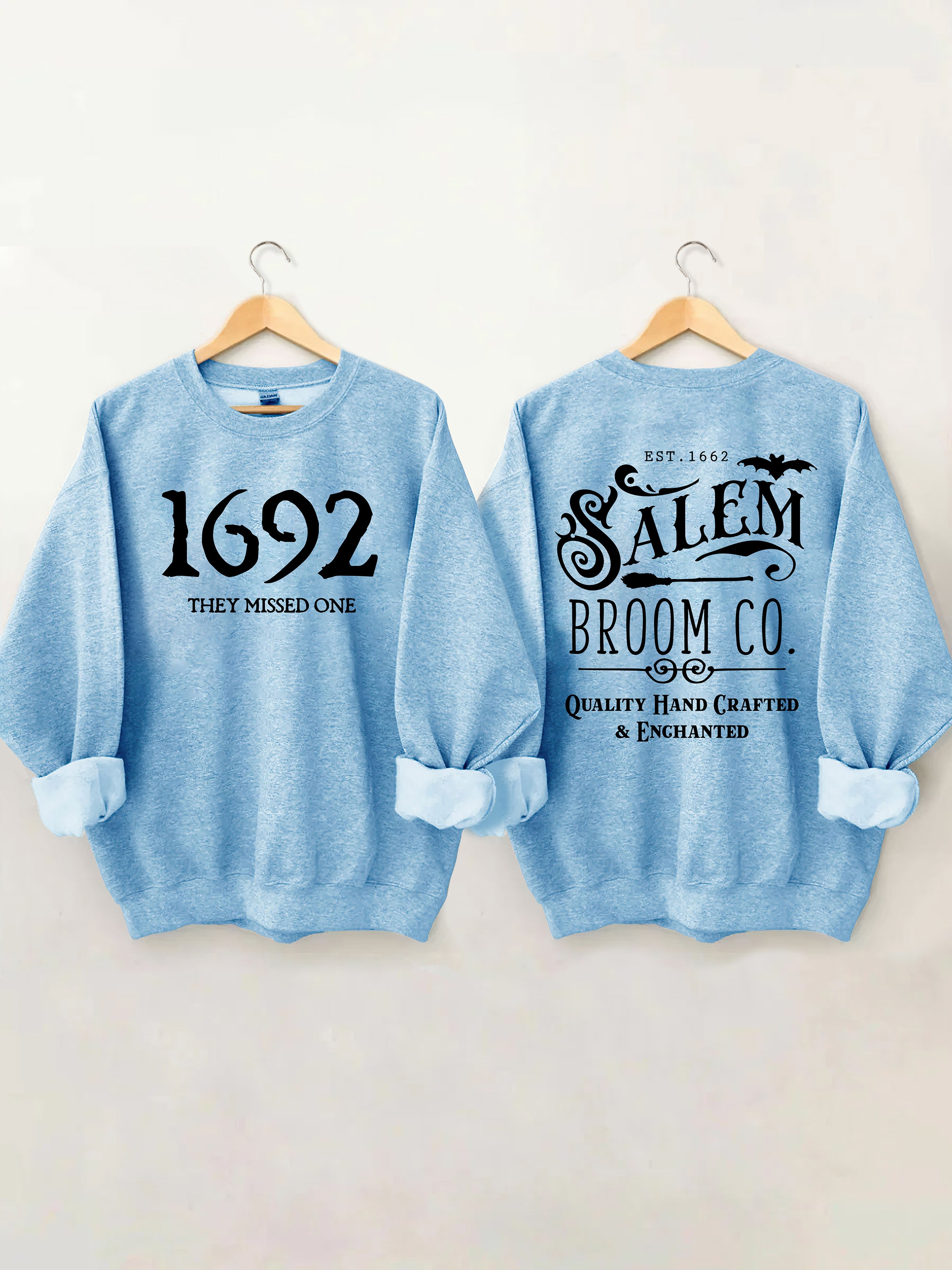 Salem Broom Co Halloween Sweatshirt