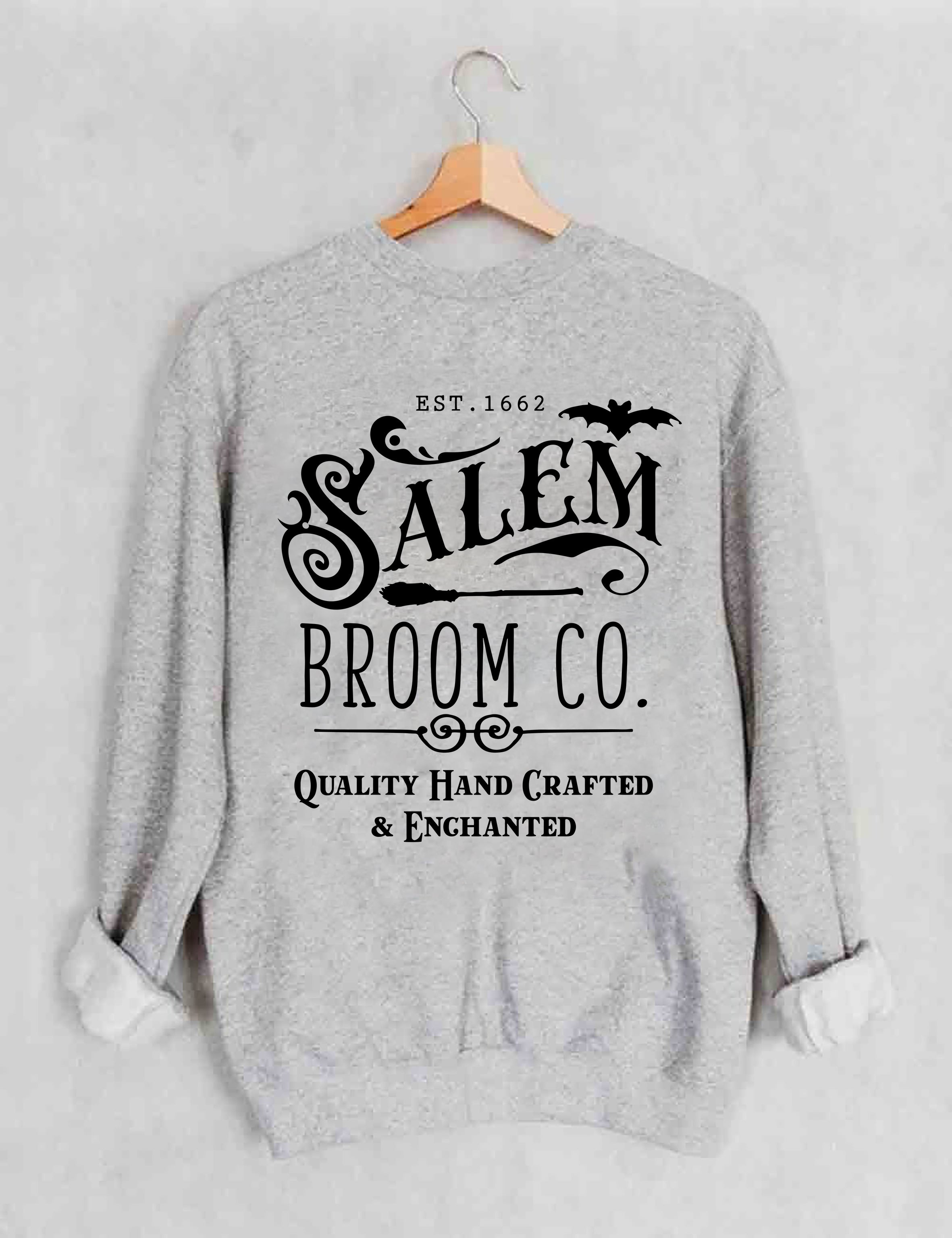 Salem Broom Co Halloween Sweatshirt