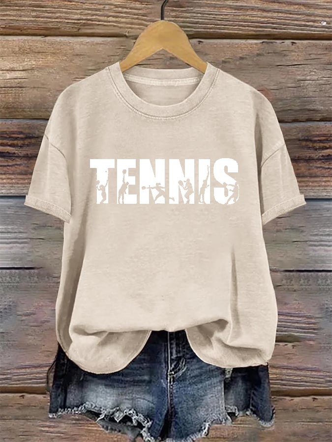 Women's Apres Tennis Print T-shirt