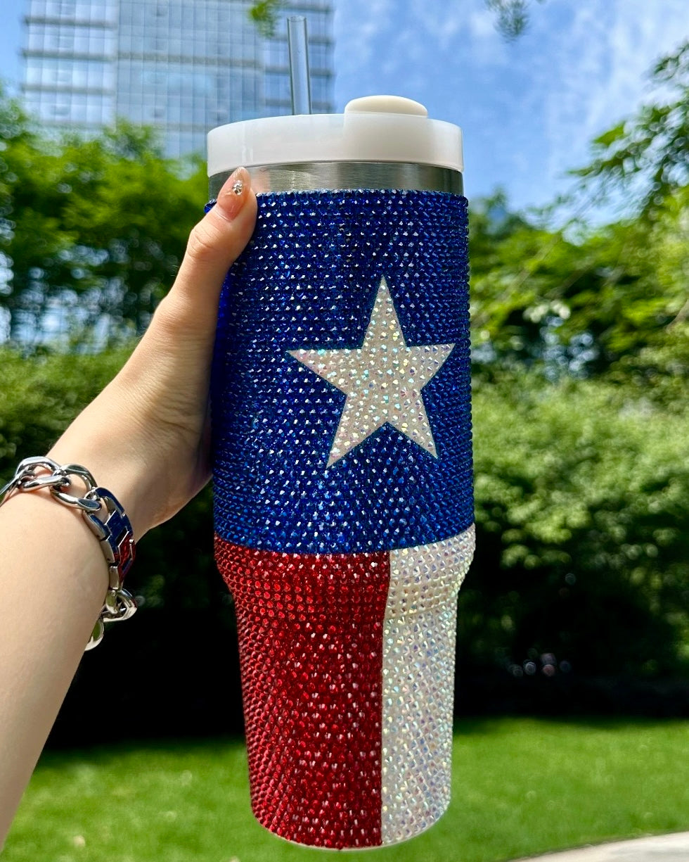 40 Oz. Crystal TEXAS Tumbler