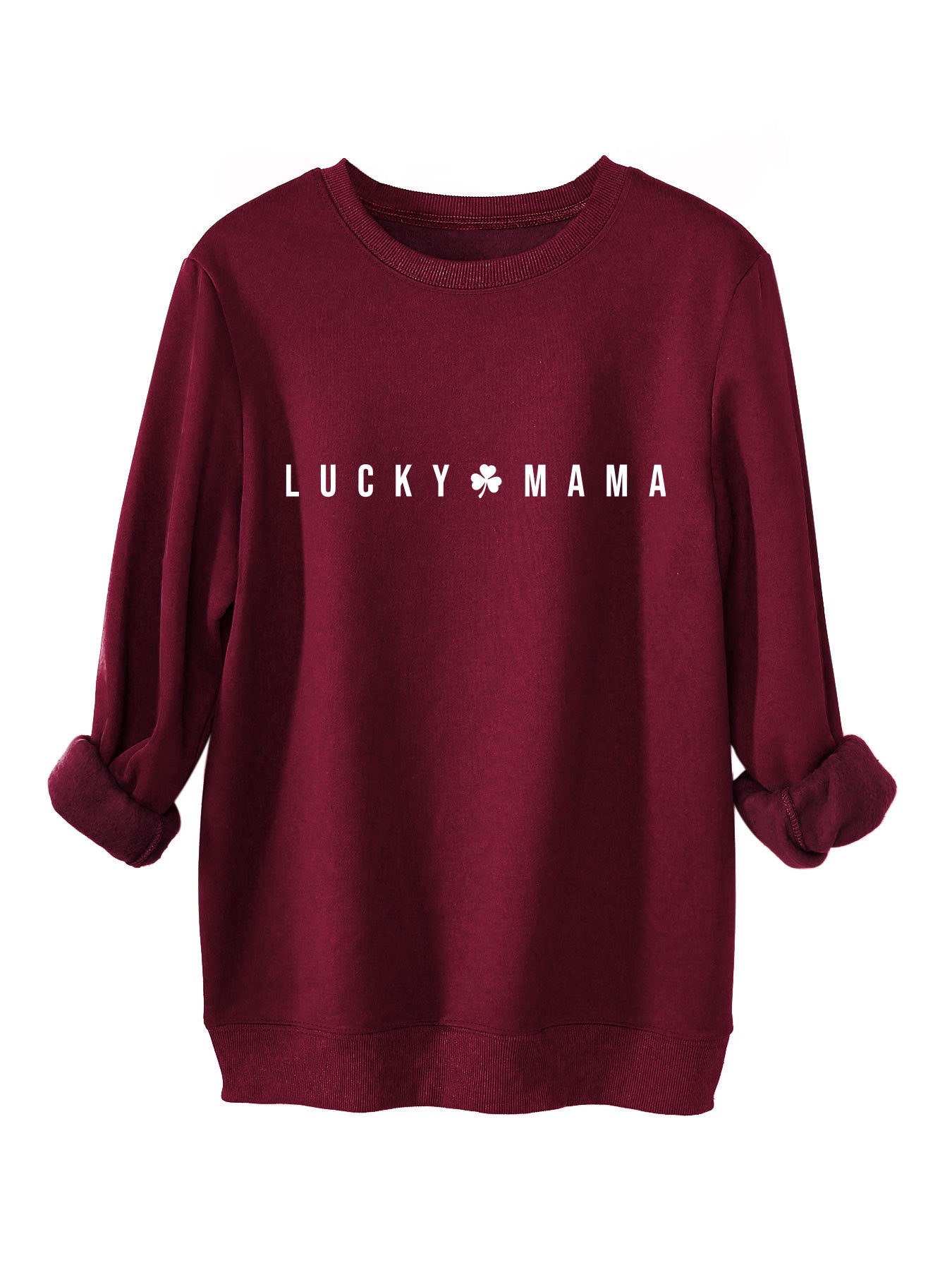 Lucky MaMa St Patricks Day Sweatshirt