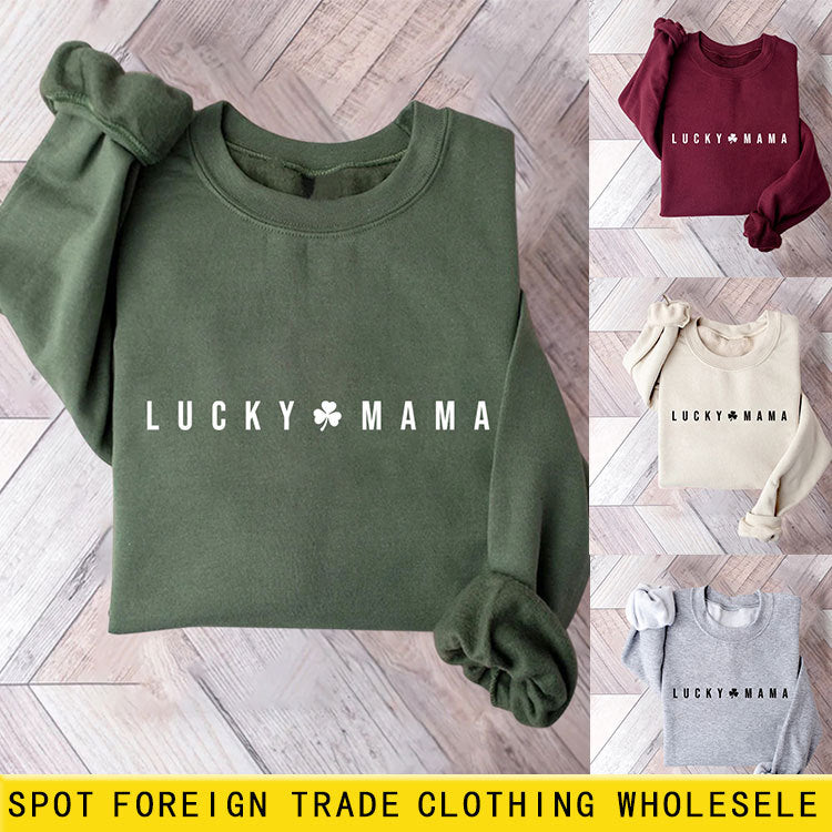 Lucky MaMa St Patricks Day Sweatshirt