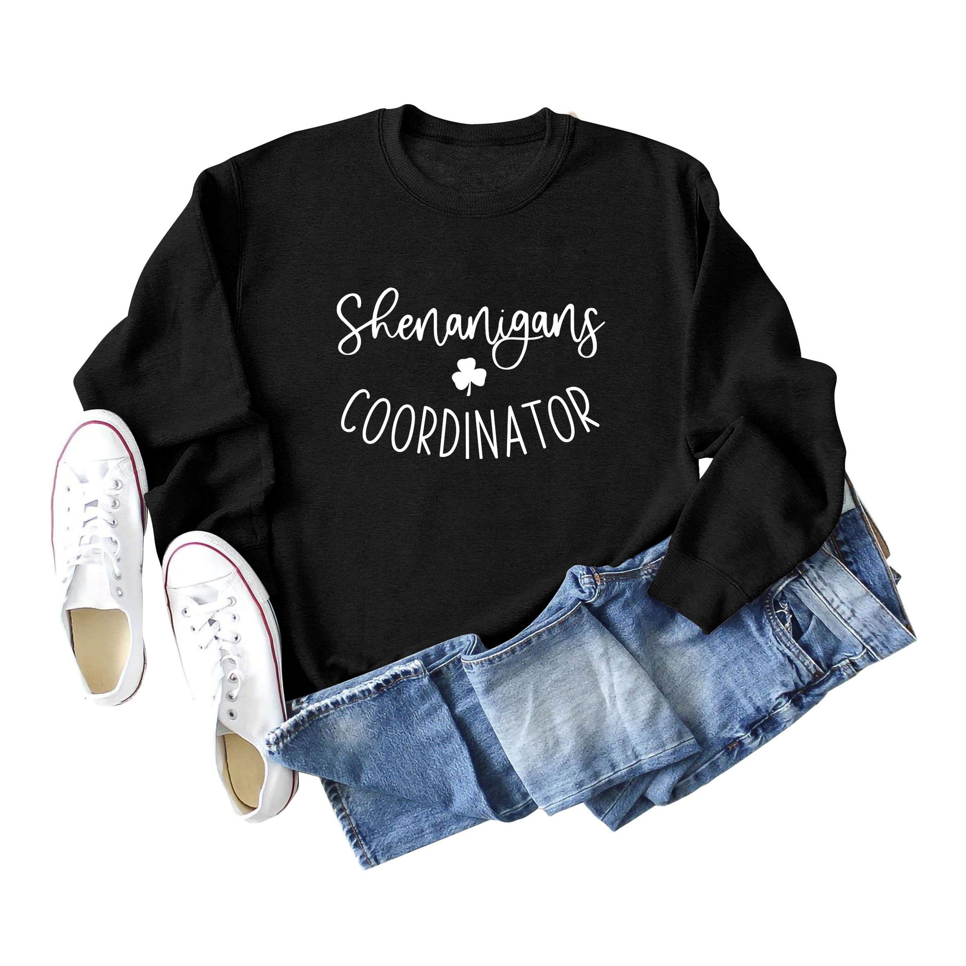 Shenanigans Coordinator St Patricks Day Sweatshirt