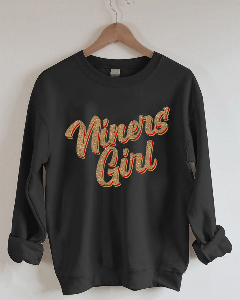 Niners Girl Crewneck Sweatshirt