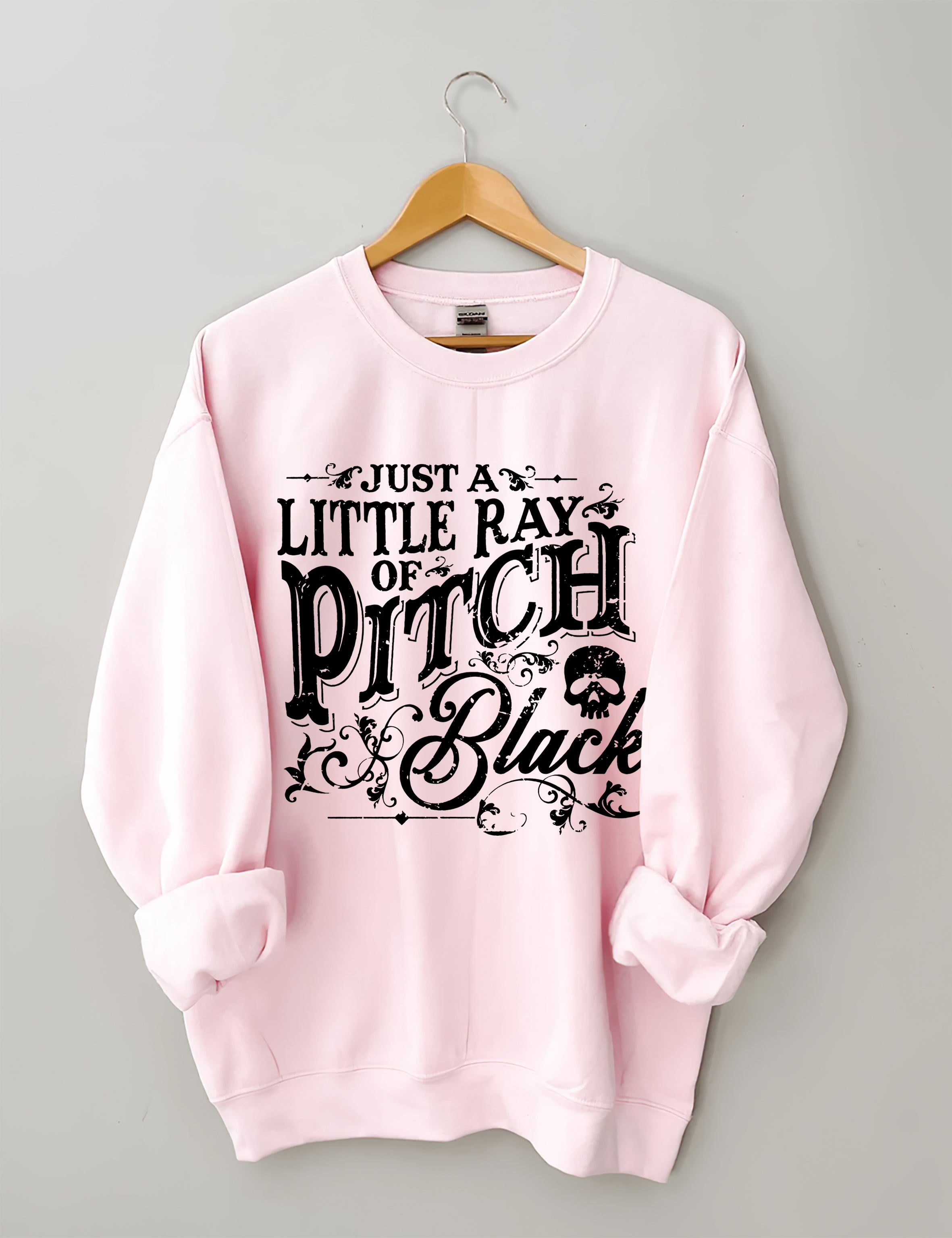 Just A Little Ray Of Pitch Black Sweatshirt