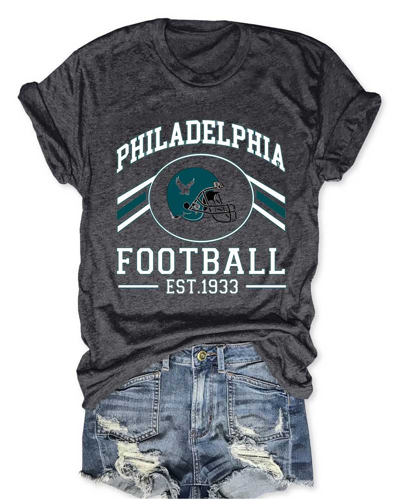 Philadelphia Eagles Football Est 1933 T-Shirt