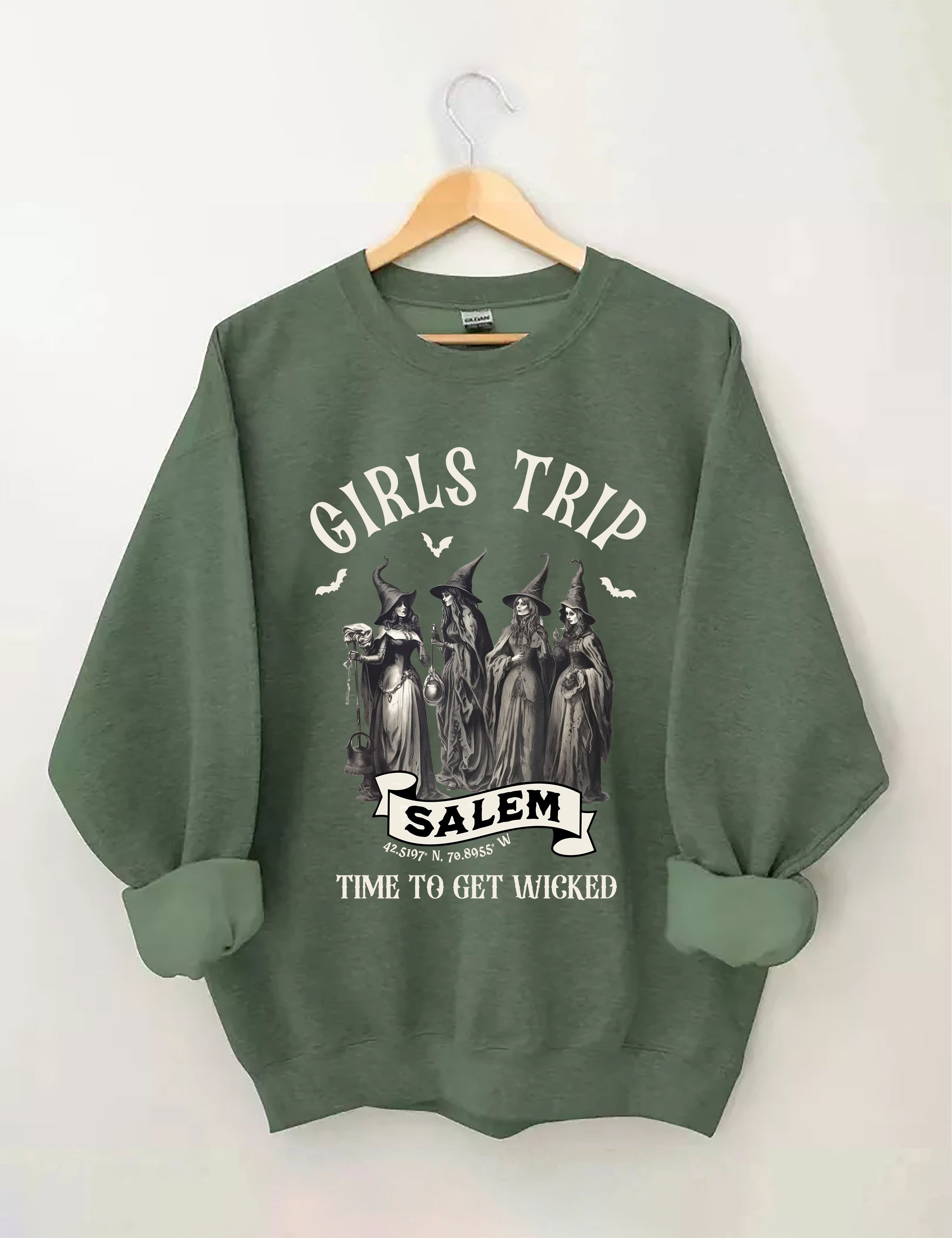 Girls Trip Salem Massachusetts Sweatshirt