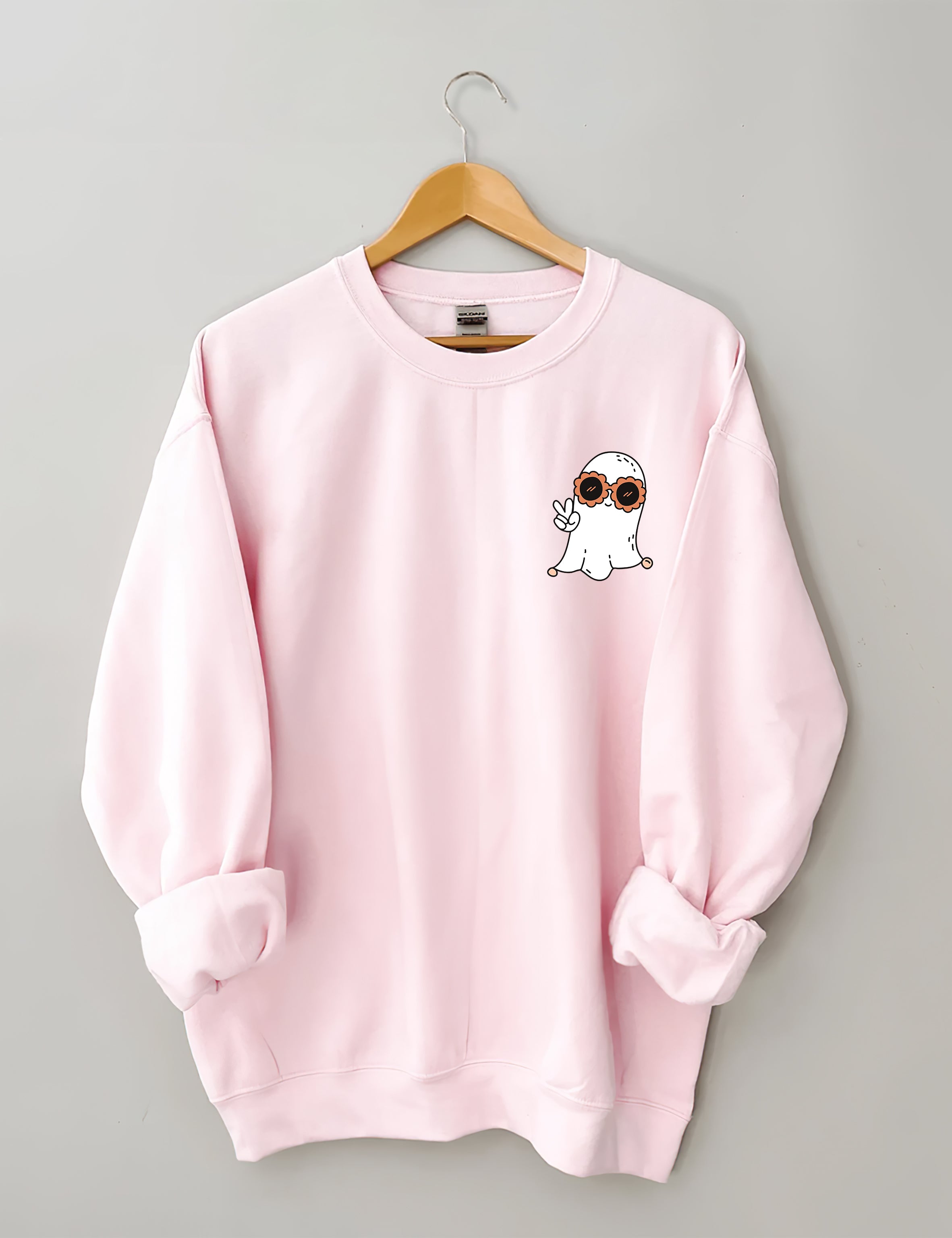 Cute Ghost Halloween Sweatshirt