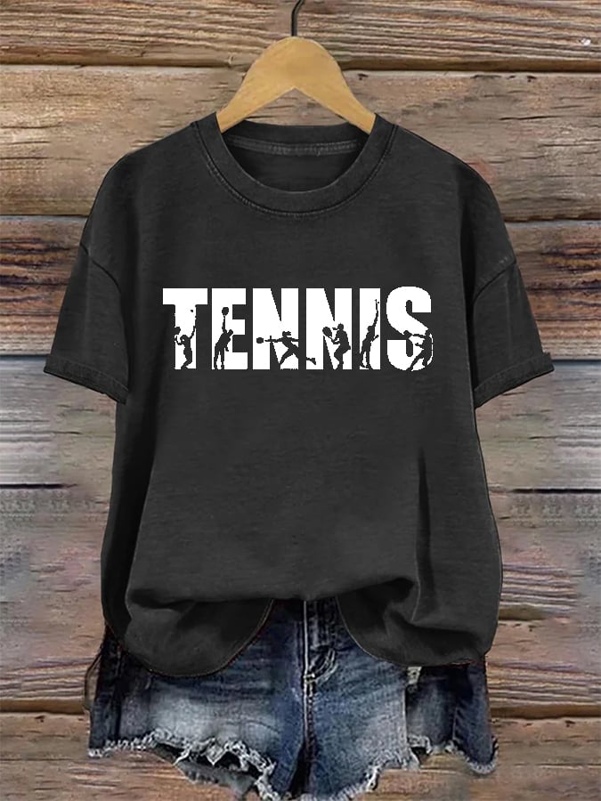 Women's Apres Tennis Print T-shirt