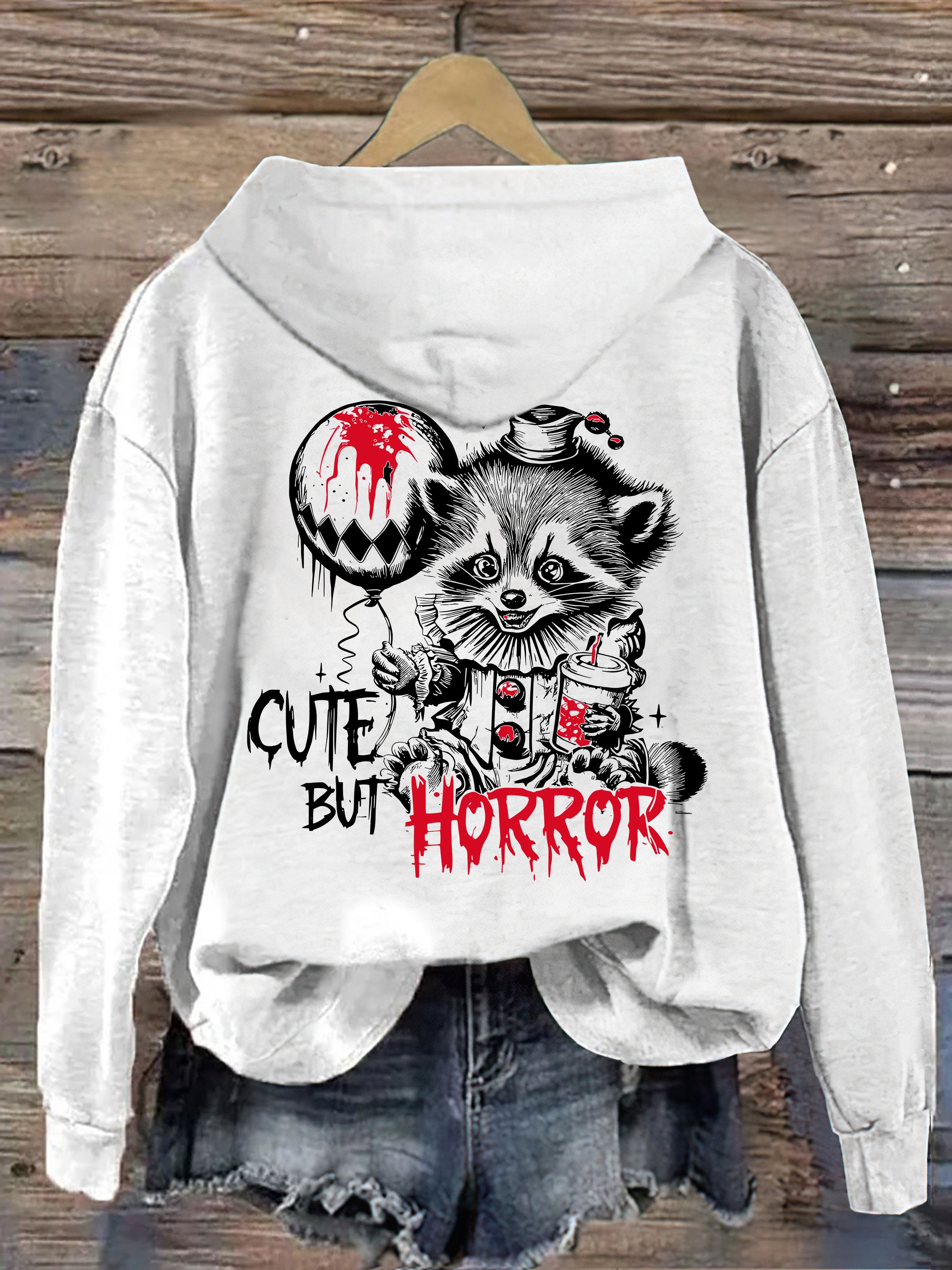 Cute But Horror Halloween Hoodie