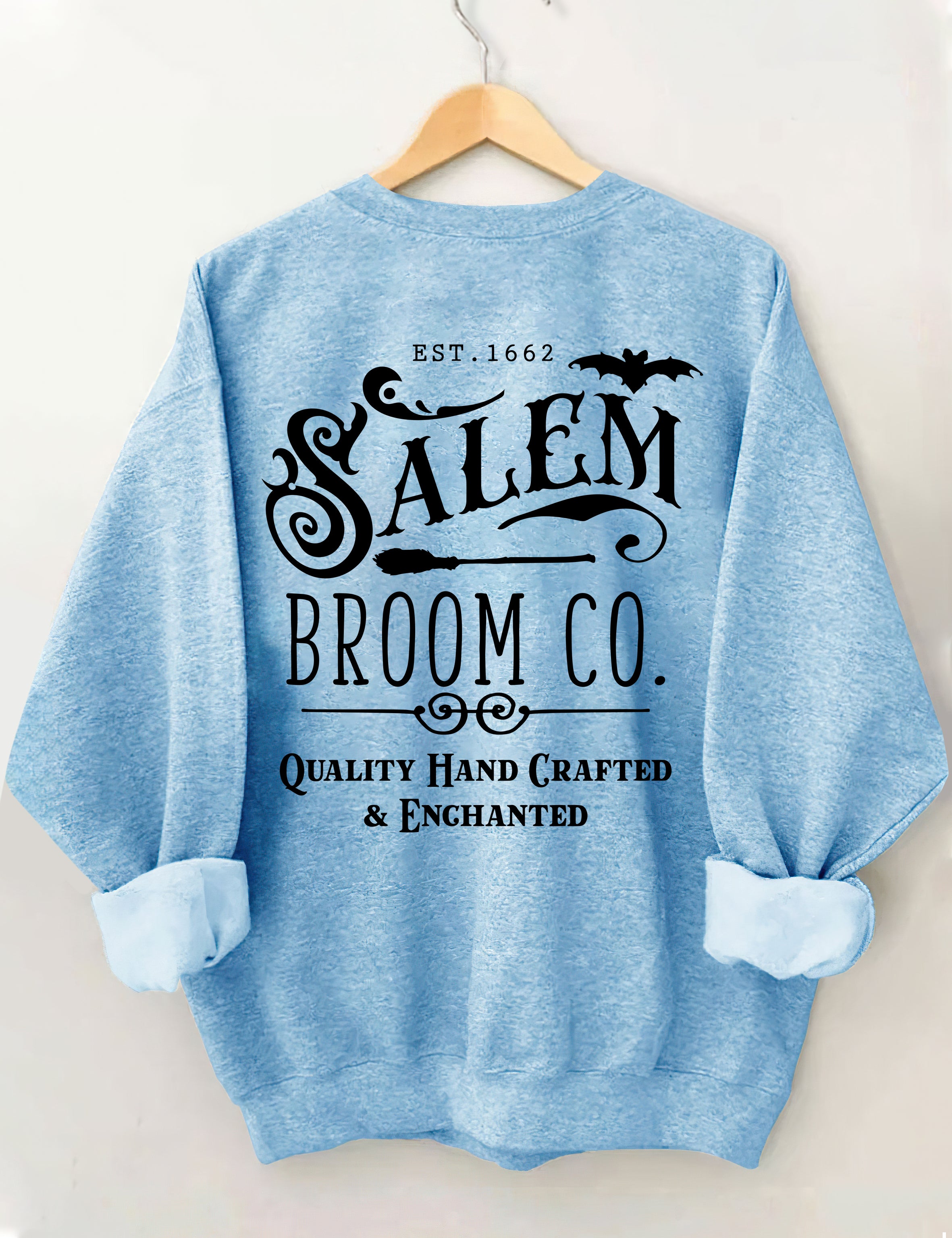 Salem Broom Co Halloween Sweatshirt