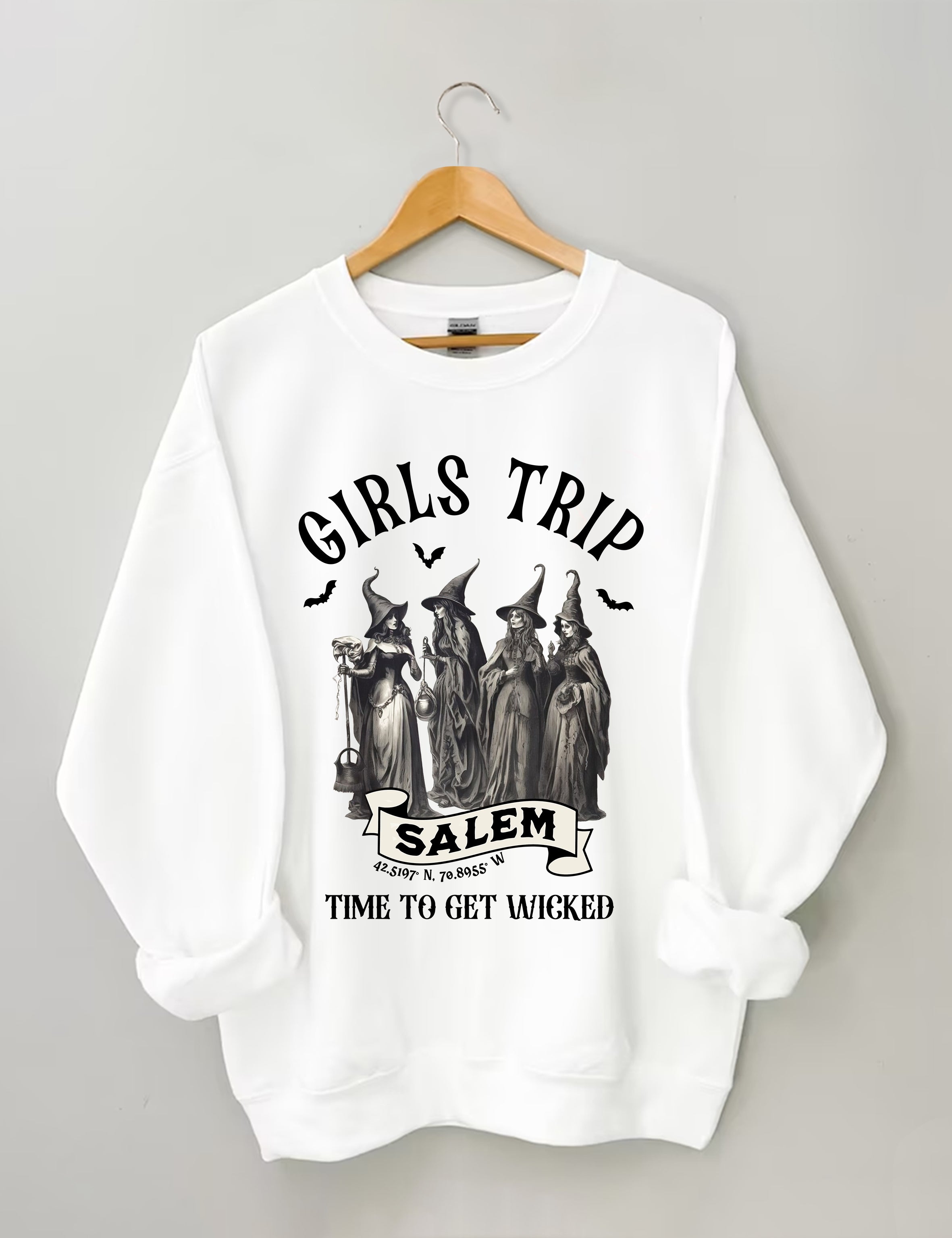 Girls Trip Salem Massachusetts Sweatshirt