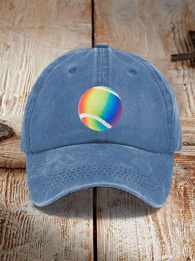 Women's Colorful Tennis Unisex Hat