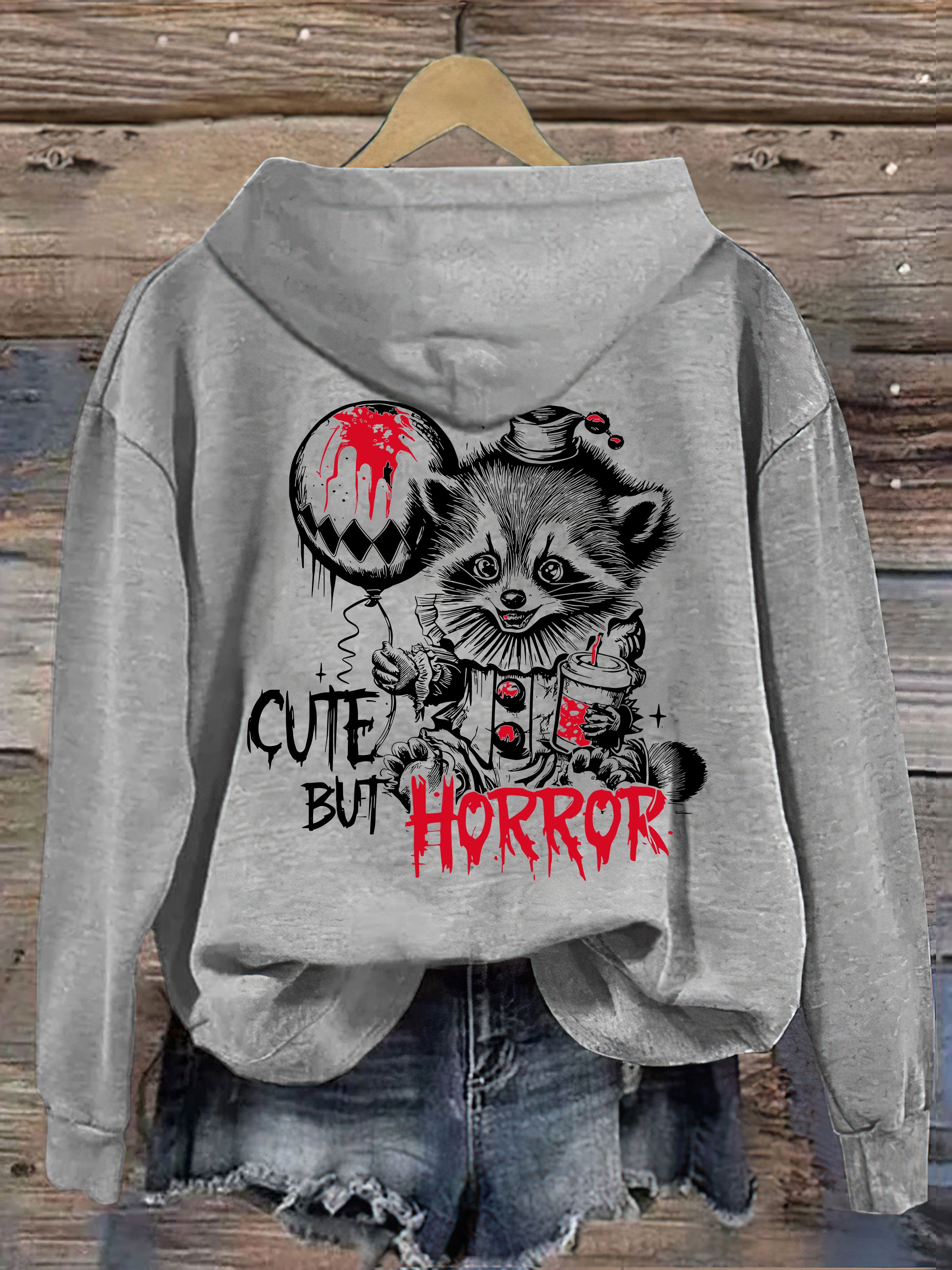 Cute But Horror Halloween Hoodie